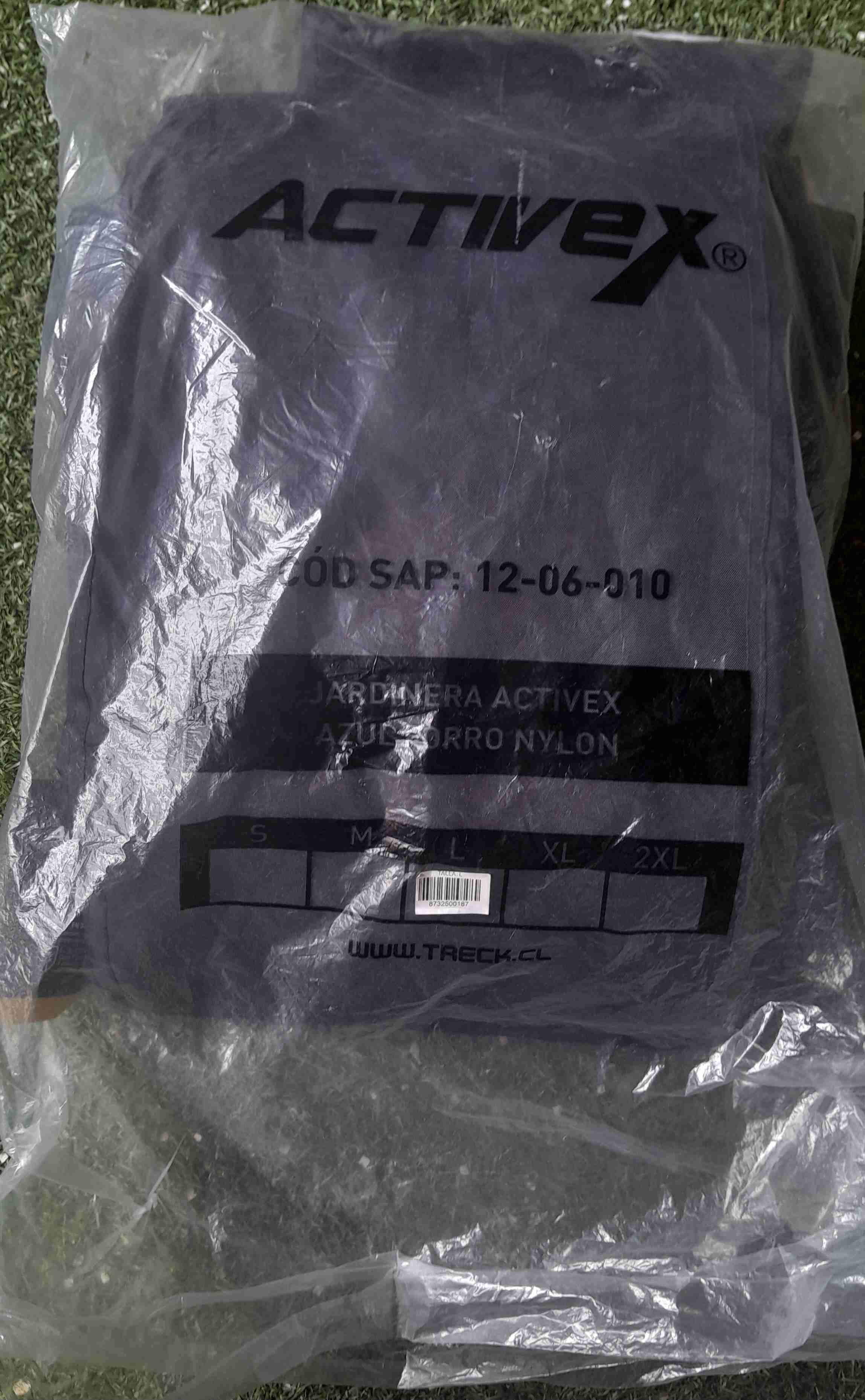 Jardinera ActiveX azul nylon