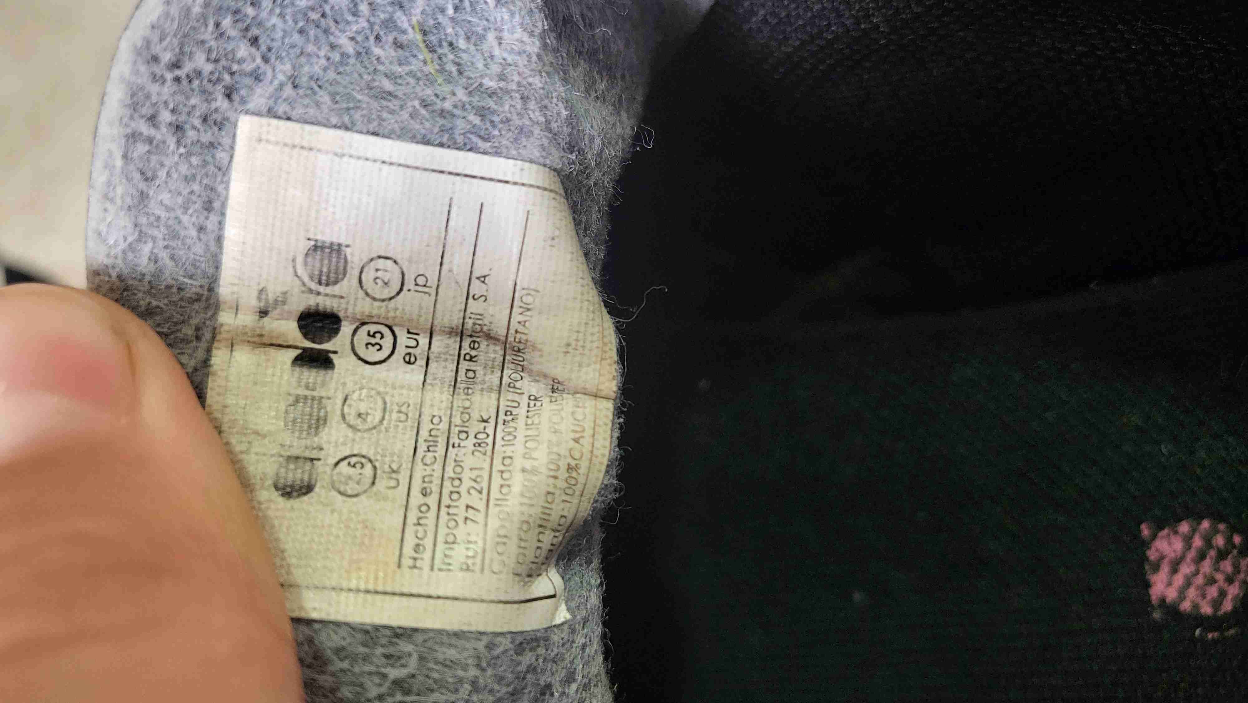 Zapatos deportivos negros y rosados Diadora - miniatura 3