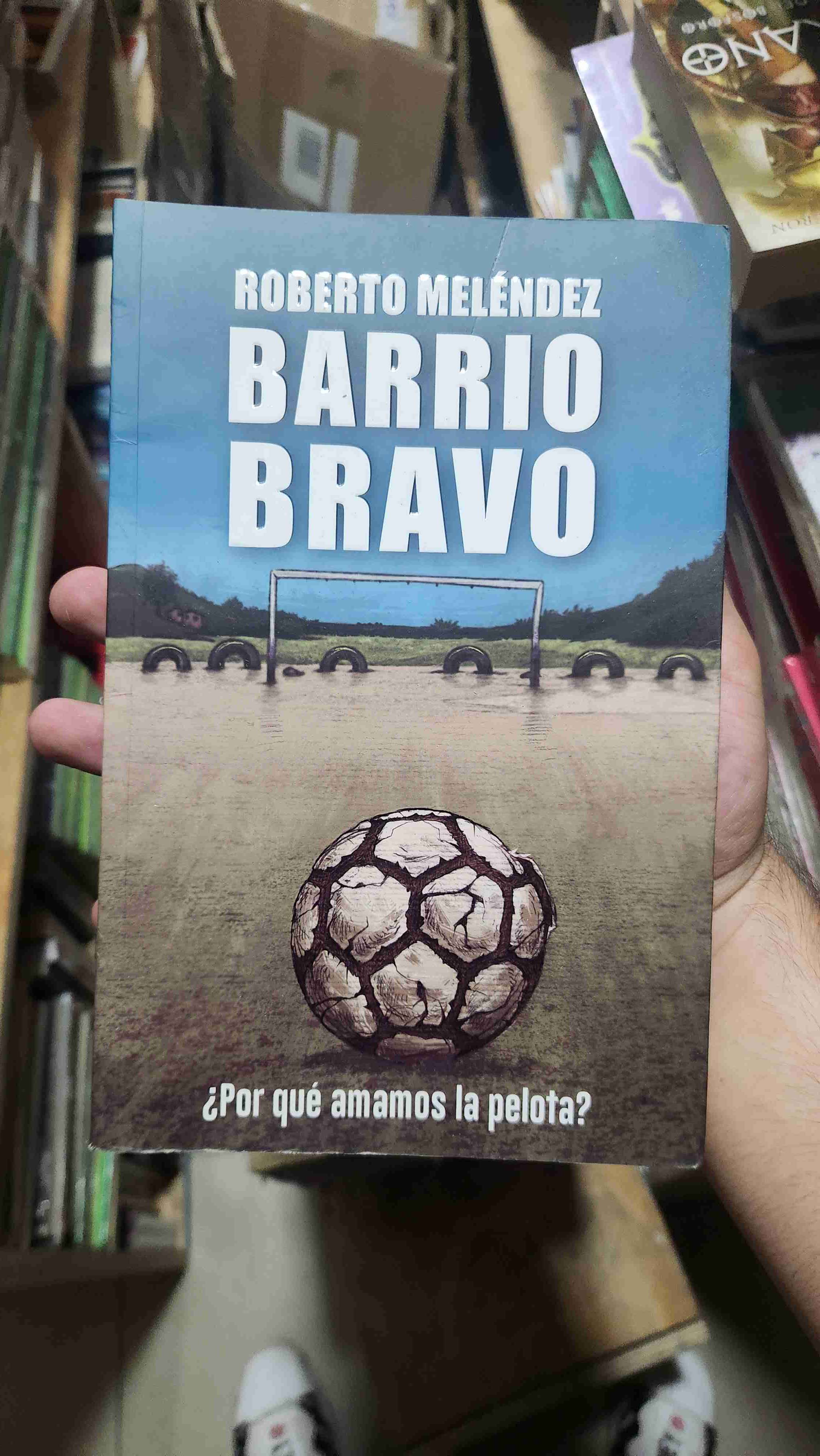 Libro Barrio Bravo de Roberto Meléndez