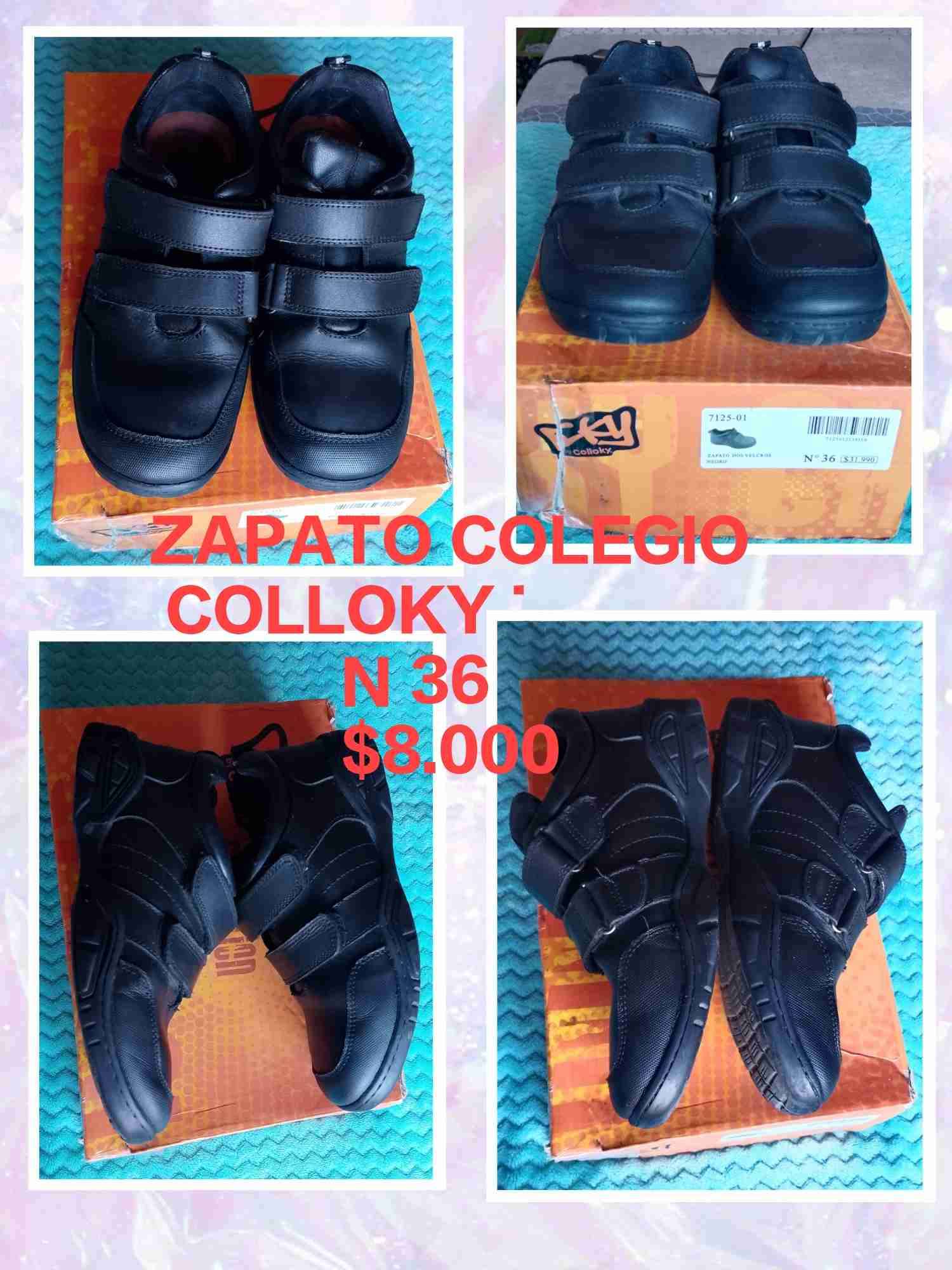 Zapatos escolares negros Colloky