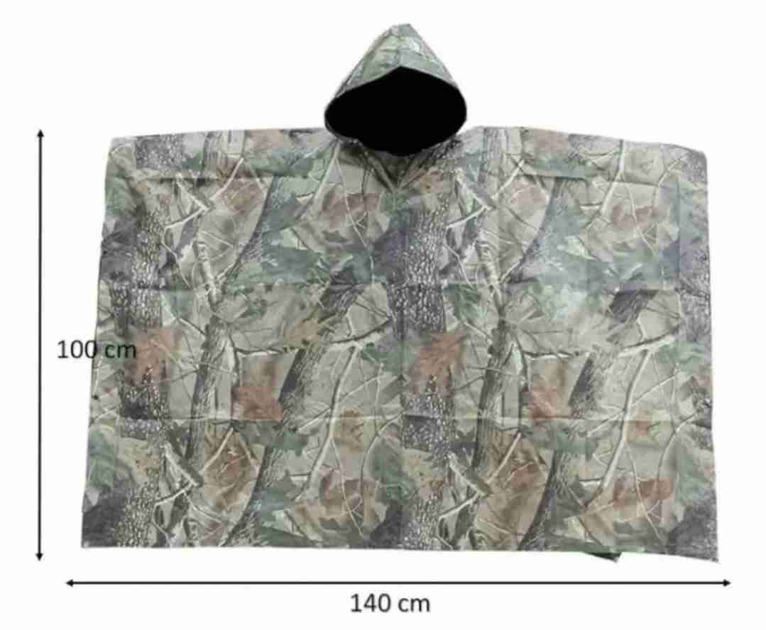 Capa impermeable negro - miniatura 3