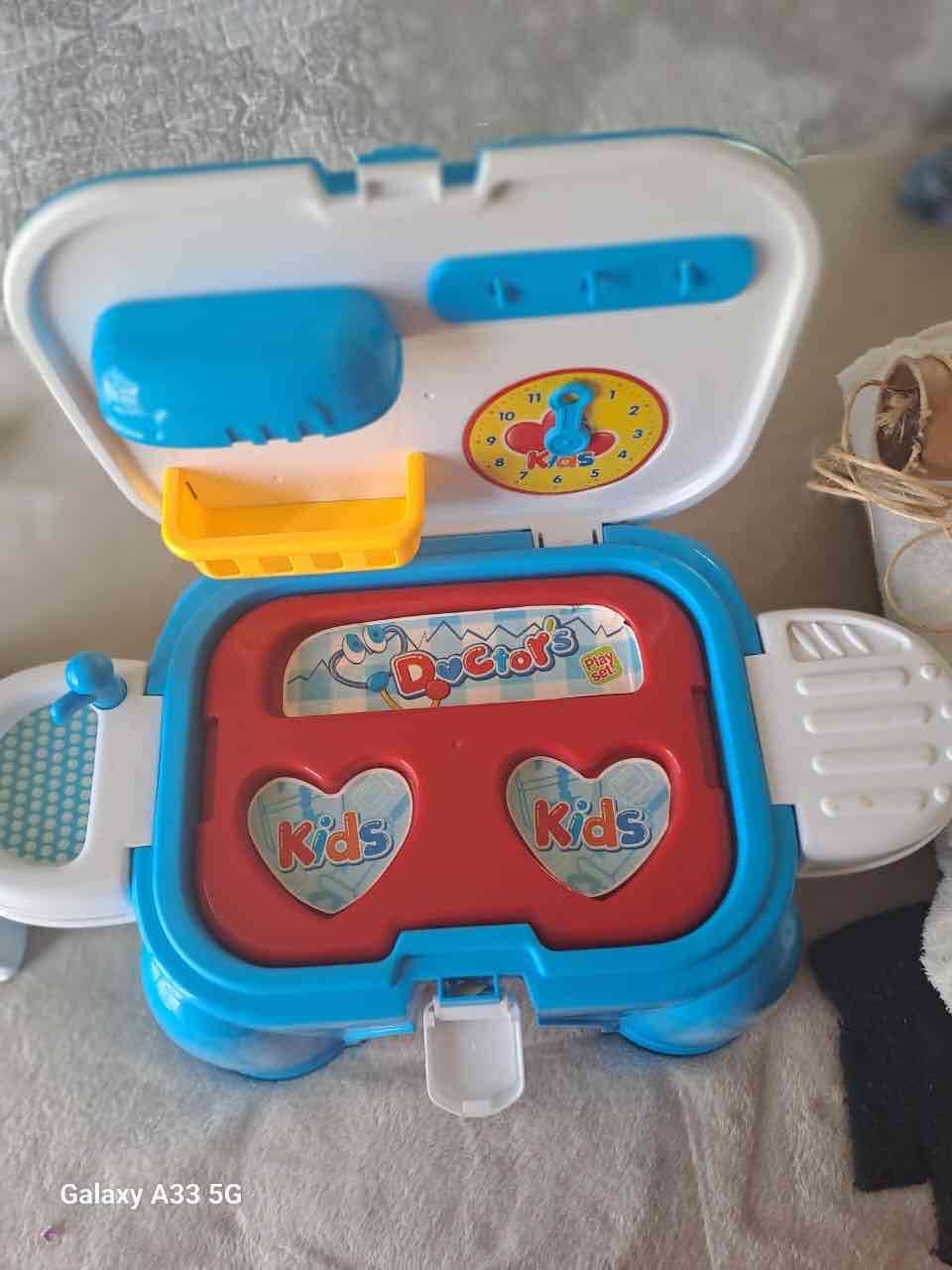 Banquito infantil azul - miniatura 4