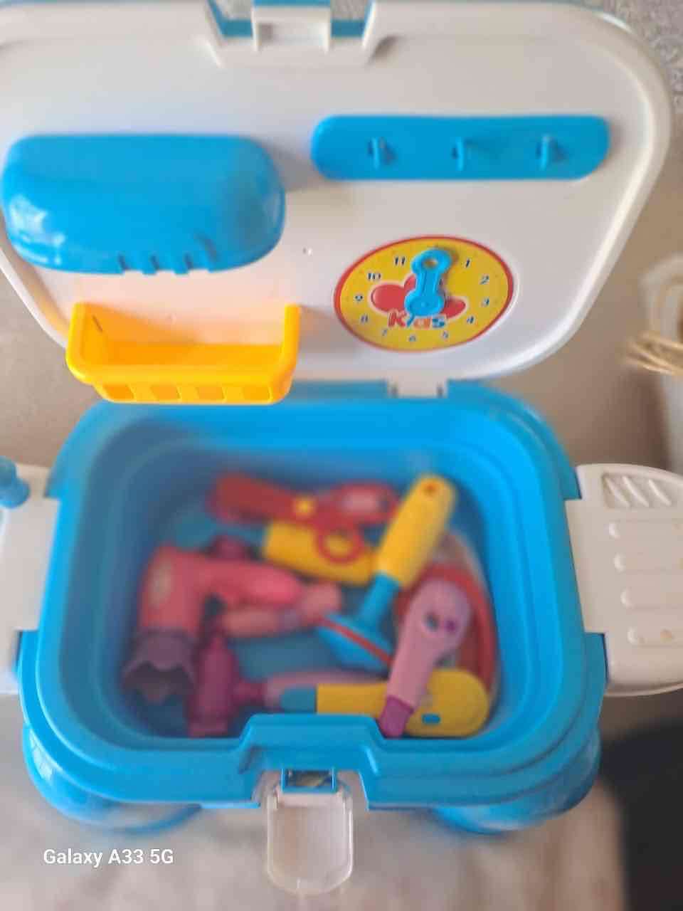 Banquito infantil azul - miniatura 5