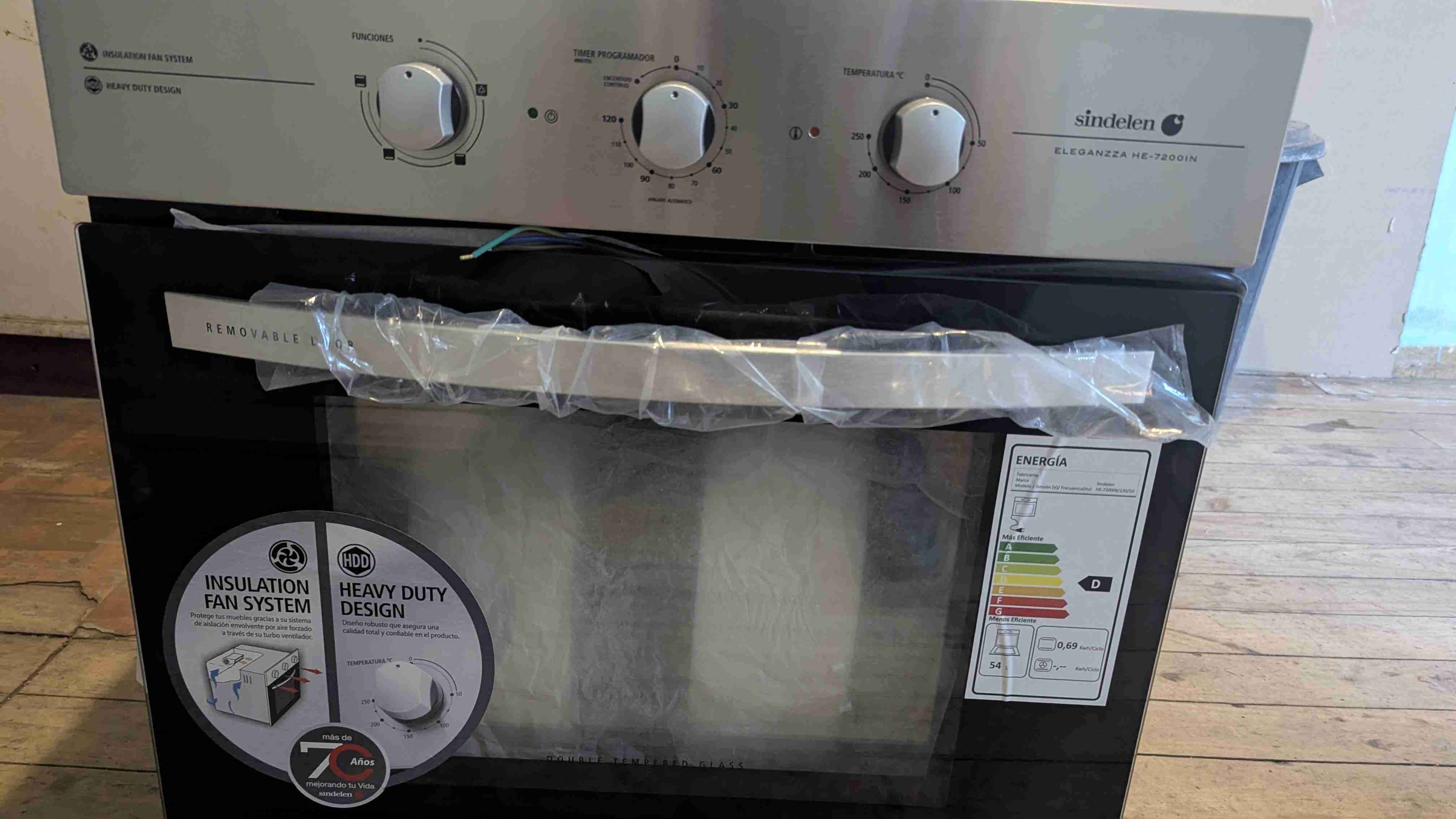 Horno eléctrico Sindelen Eleganzza he 7200in - miniatura 2