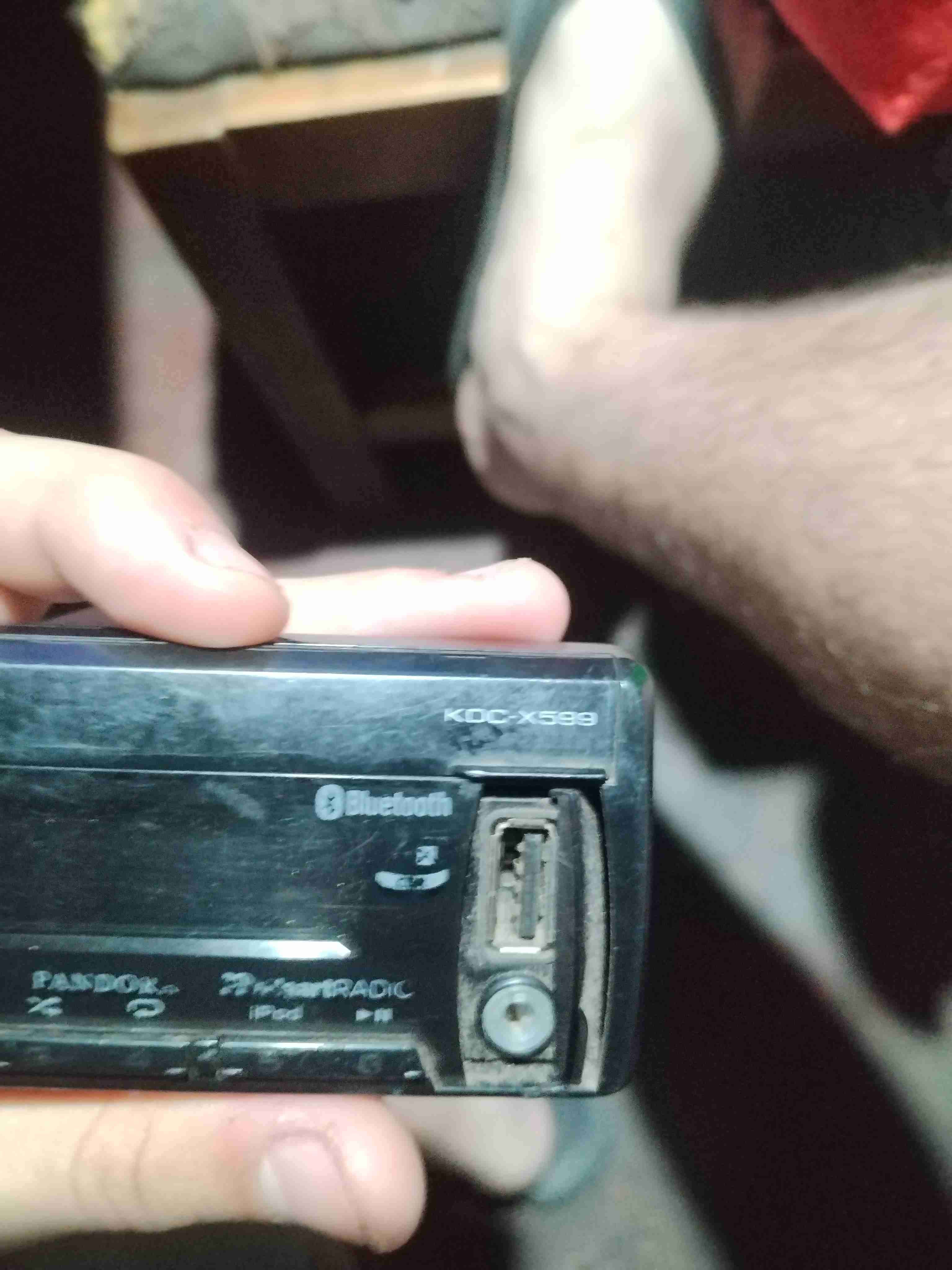 Panel frontal Radio repuesto  Kenwood excelon - miniatura 2