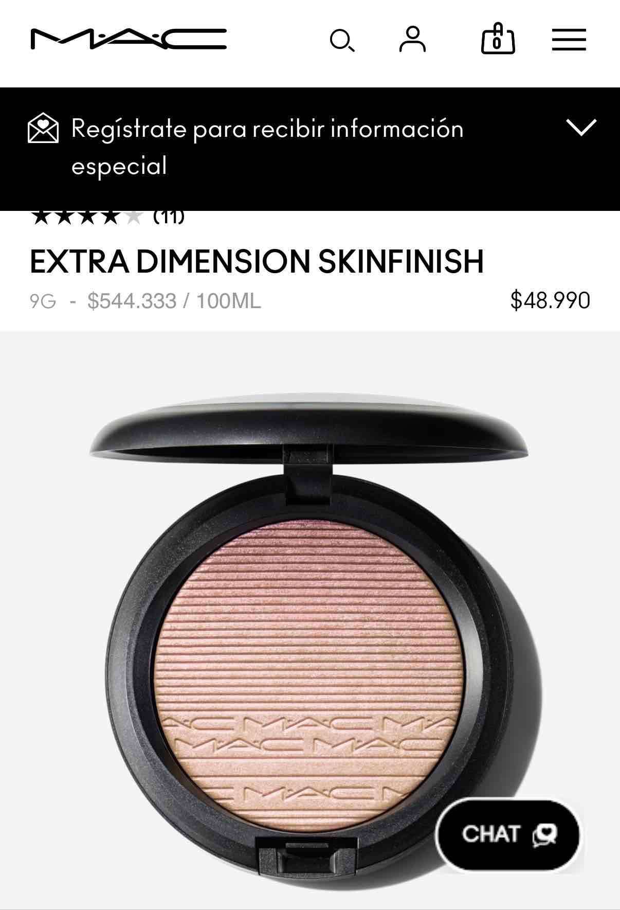 Iluminador MAC Extra Dimension - miniatura 3