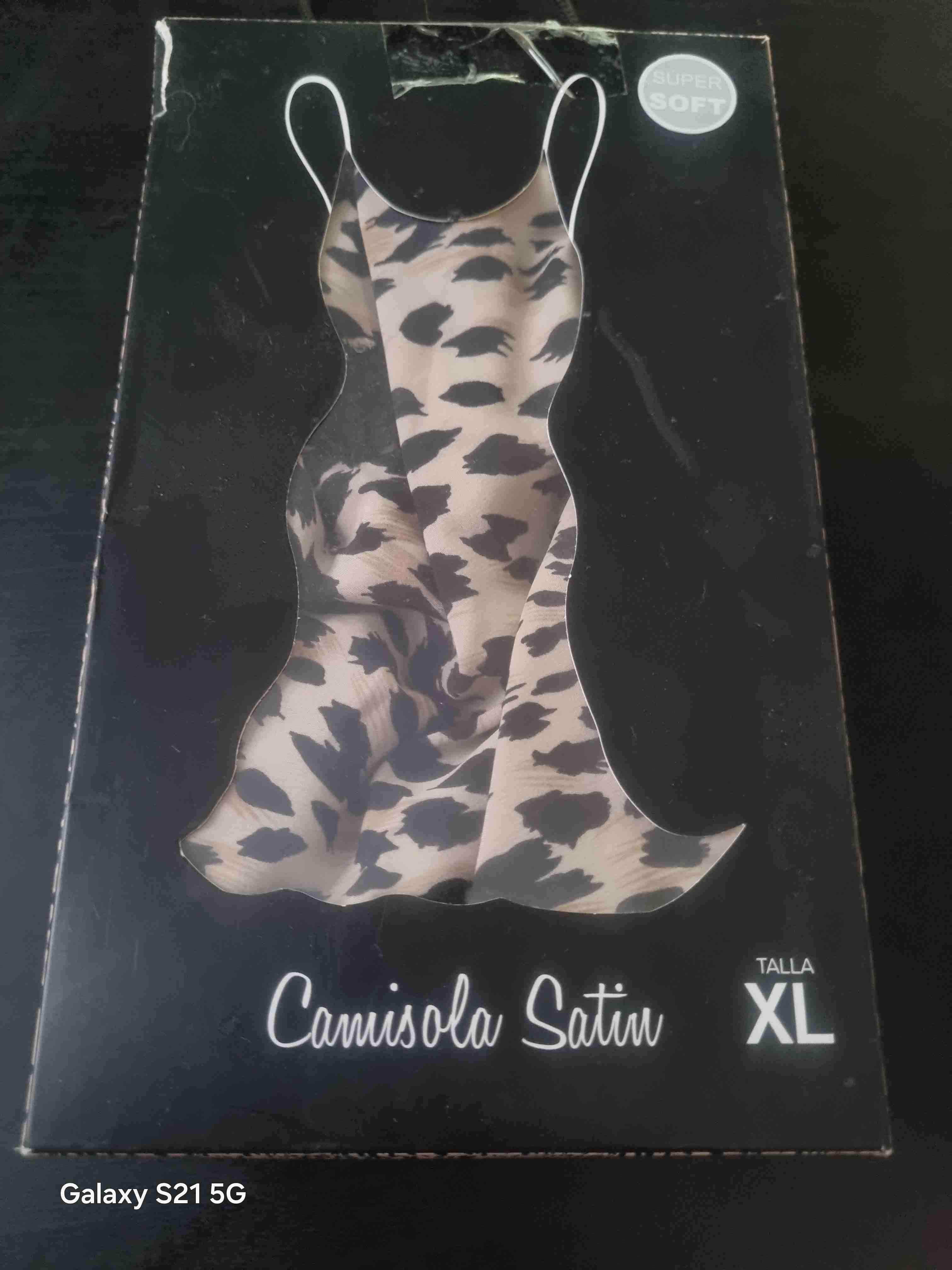 Camisola de satín XL