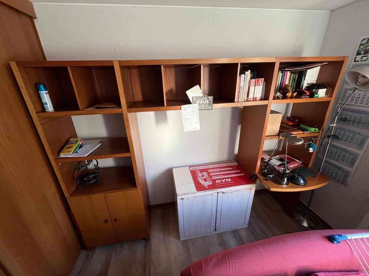 Mueble CIC modular de madera con escritorio - miniatura 2