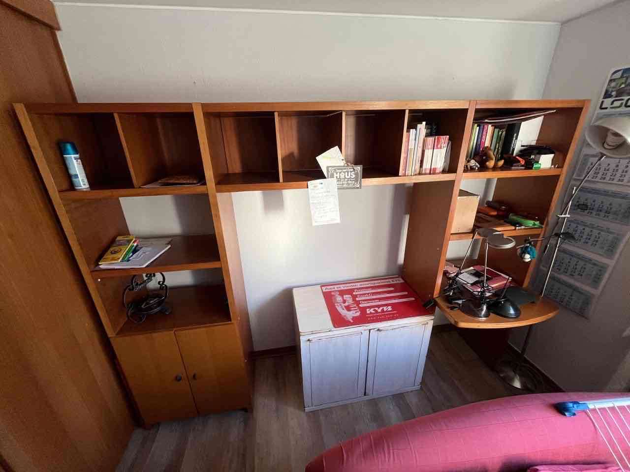 Mueble CIC modular de madera con escritorio - miniatura 3