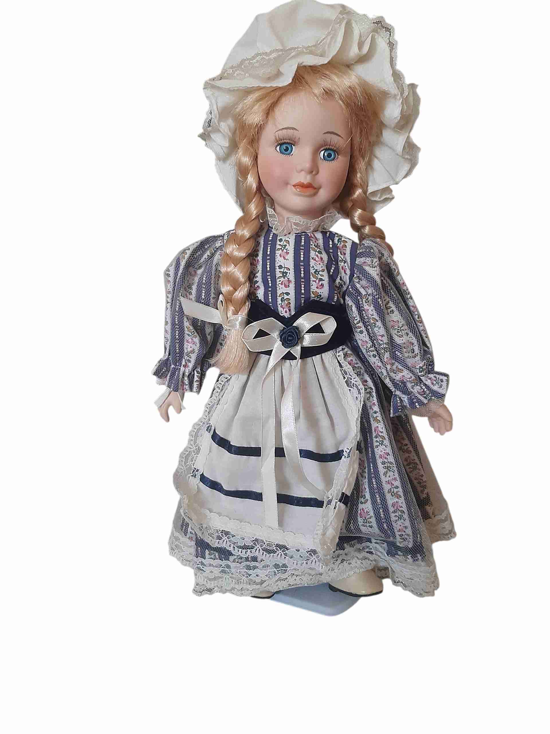 Muñeca de porcelana Vintage Little Bo Peep - miniatura 2