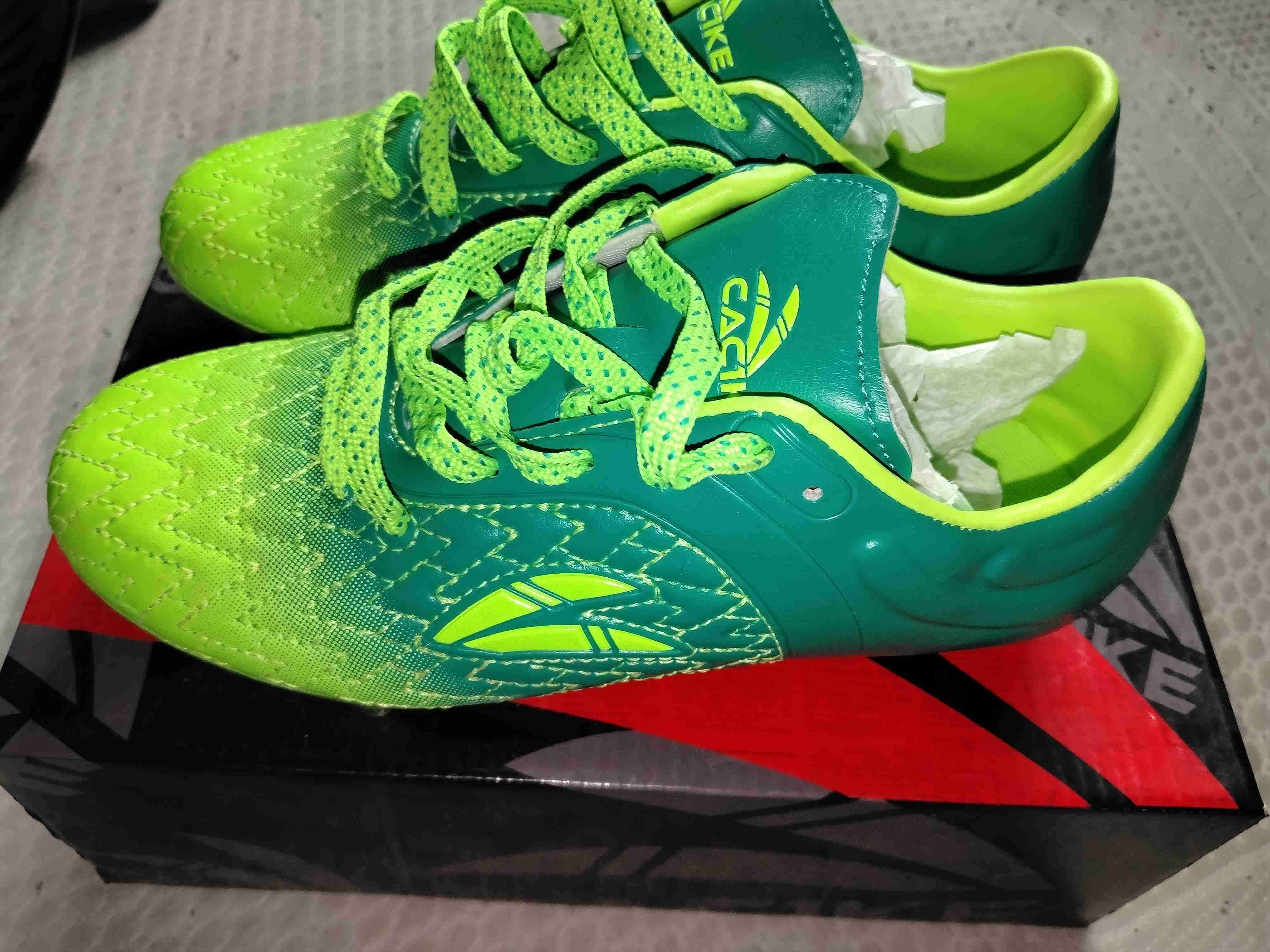 Zapatillas deportivas verde neón - miniatura 2