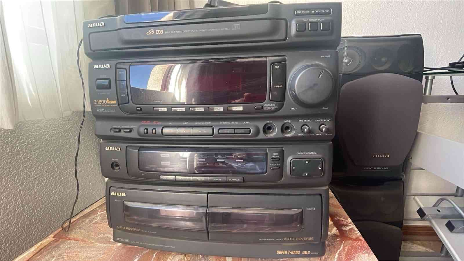 Equipo de sonido Aiwa Z-1800