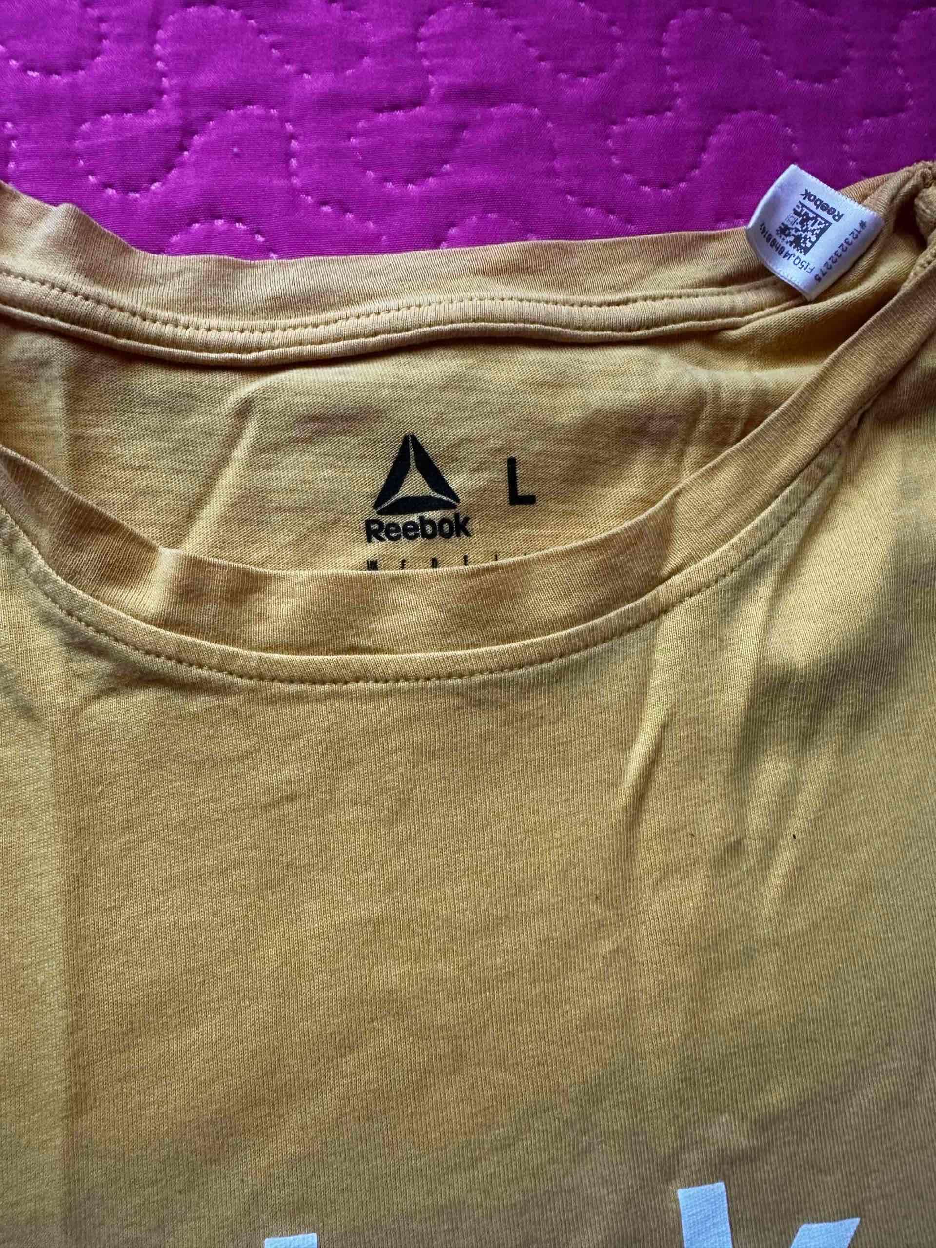Polera Reebok amarilla - miniatura 2
