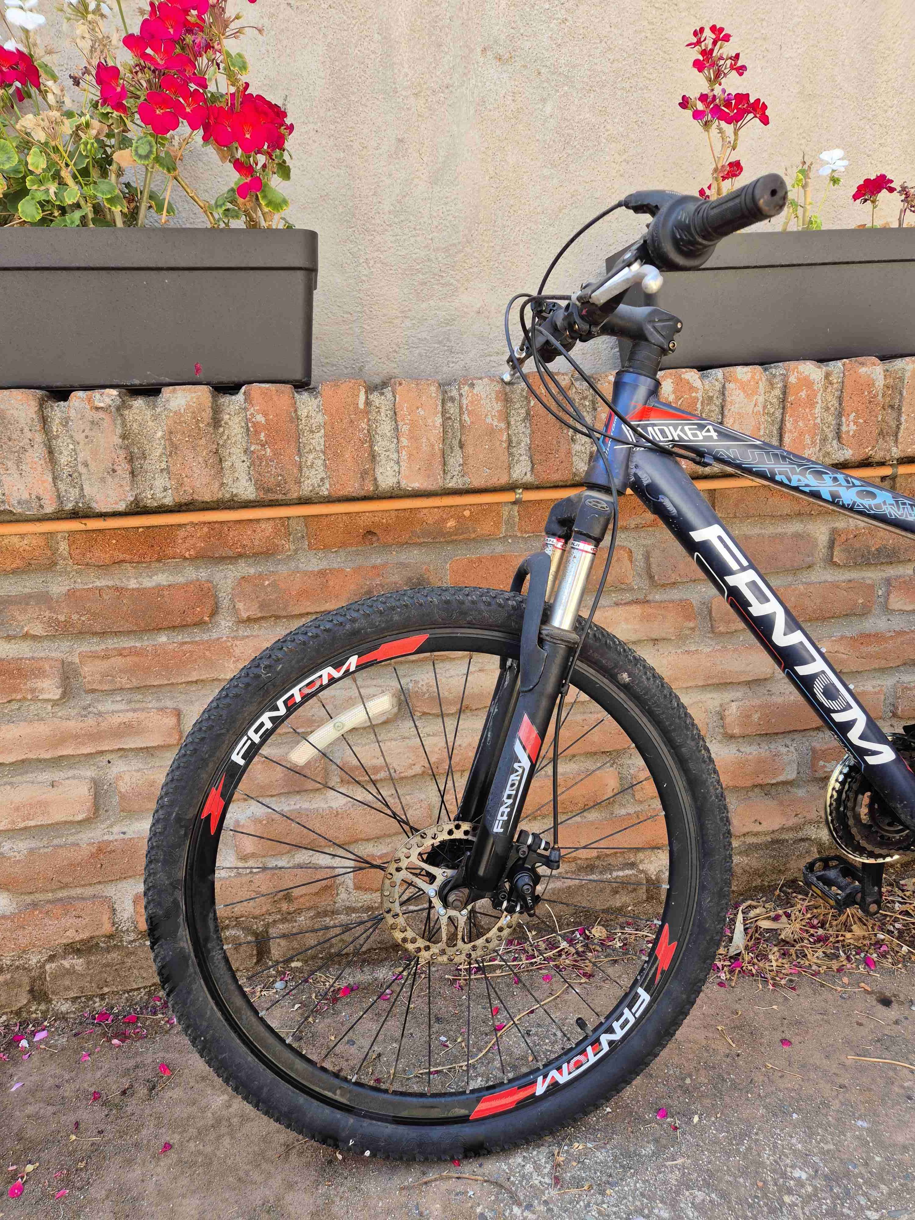 Bicicleta montaña Fantom azul - miniatura 2