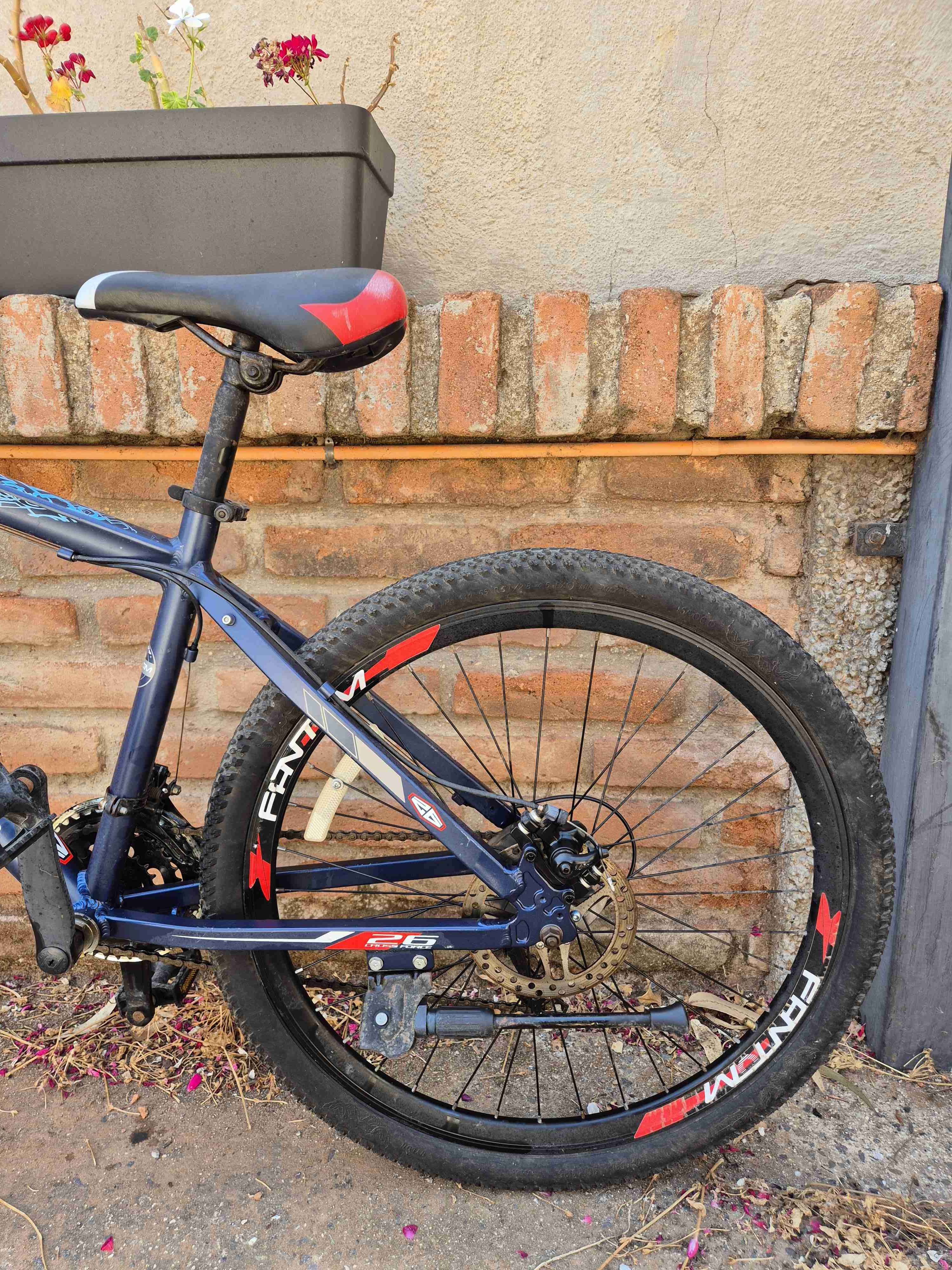 Bicicleta montaña Fantom azul - miniatura 3