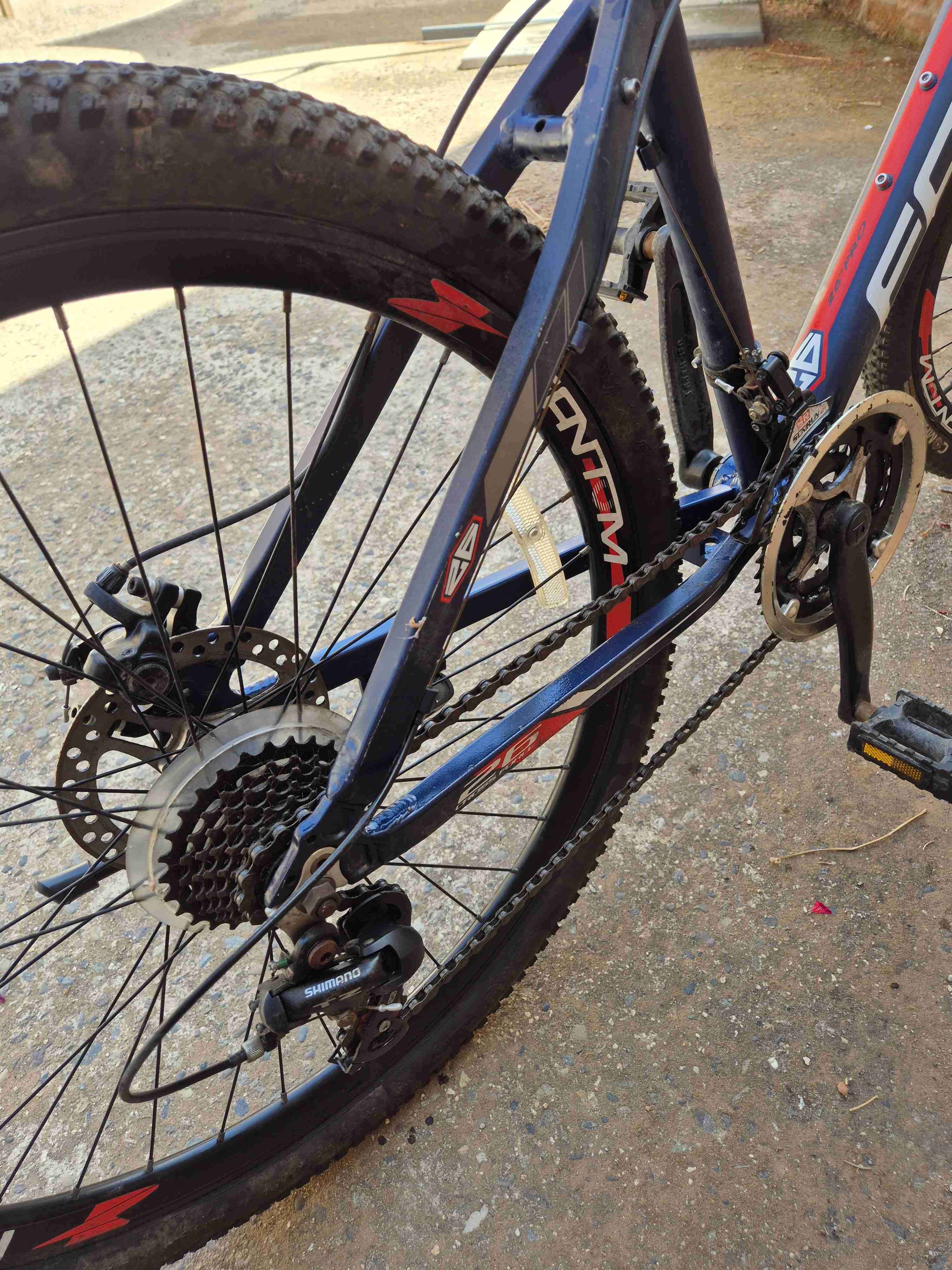 Bicicleta montaña Fantom azul - miniatura 5