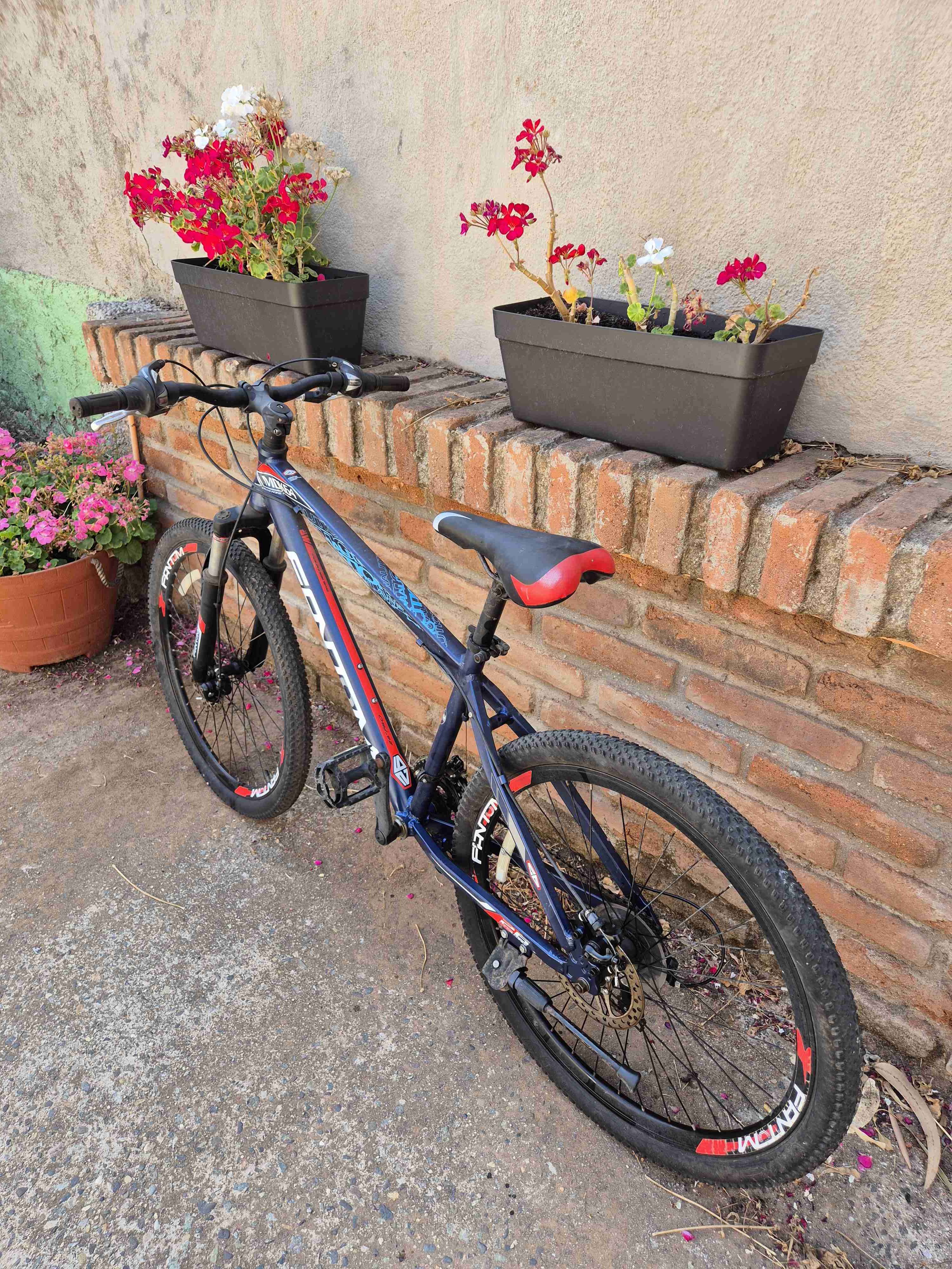 Bicicleta montaña Fantom azul - miniatura 6