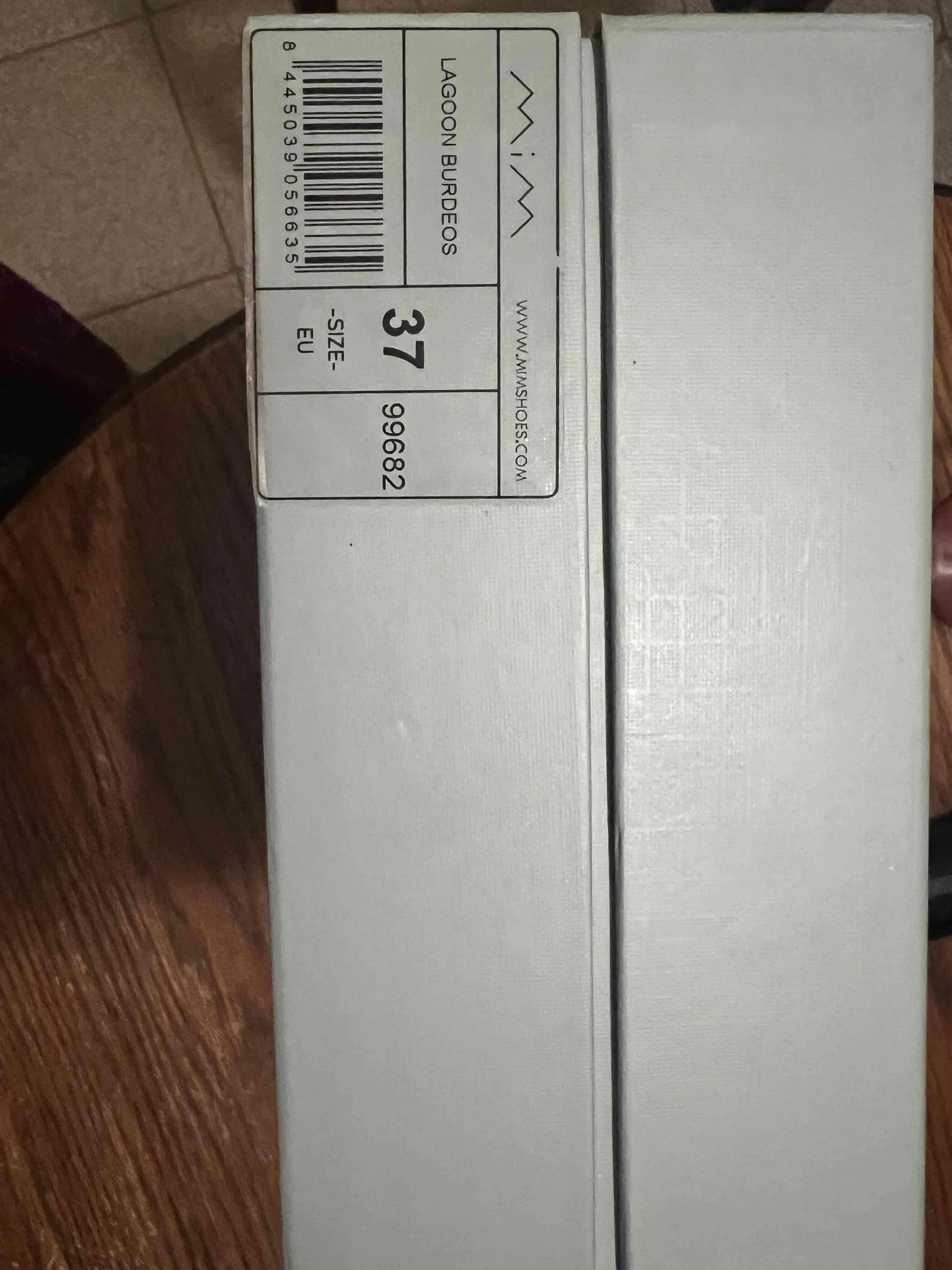 Zapatos Lagoon Burdeos Talla 37