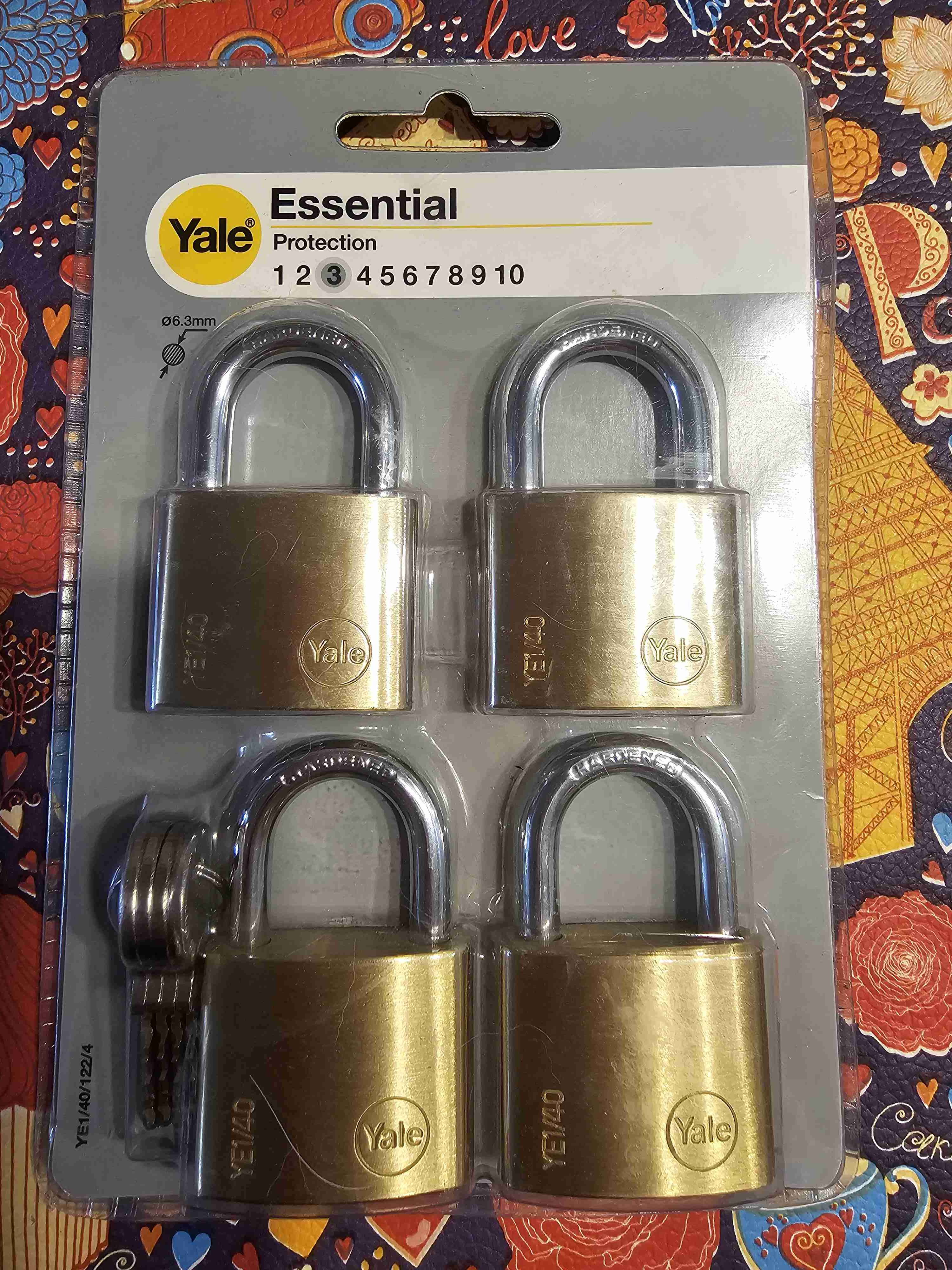 Juego de candados Yale