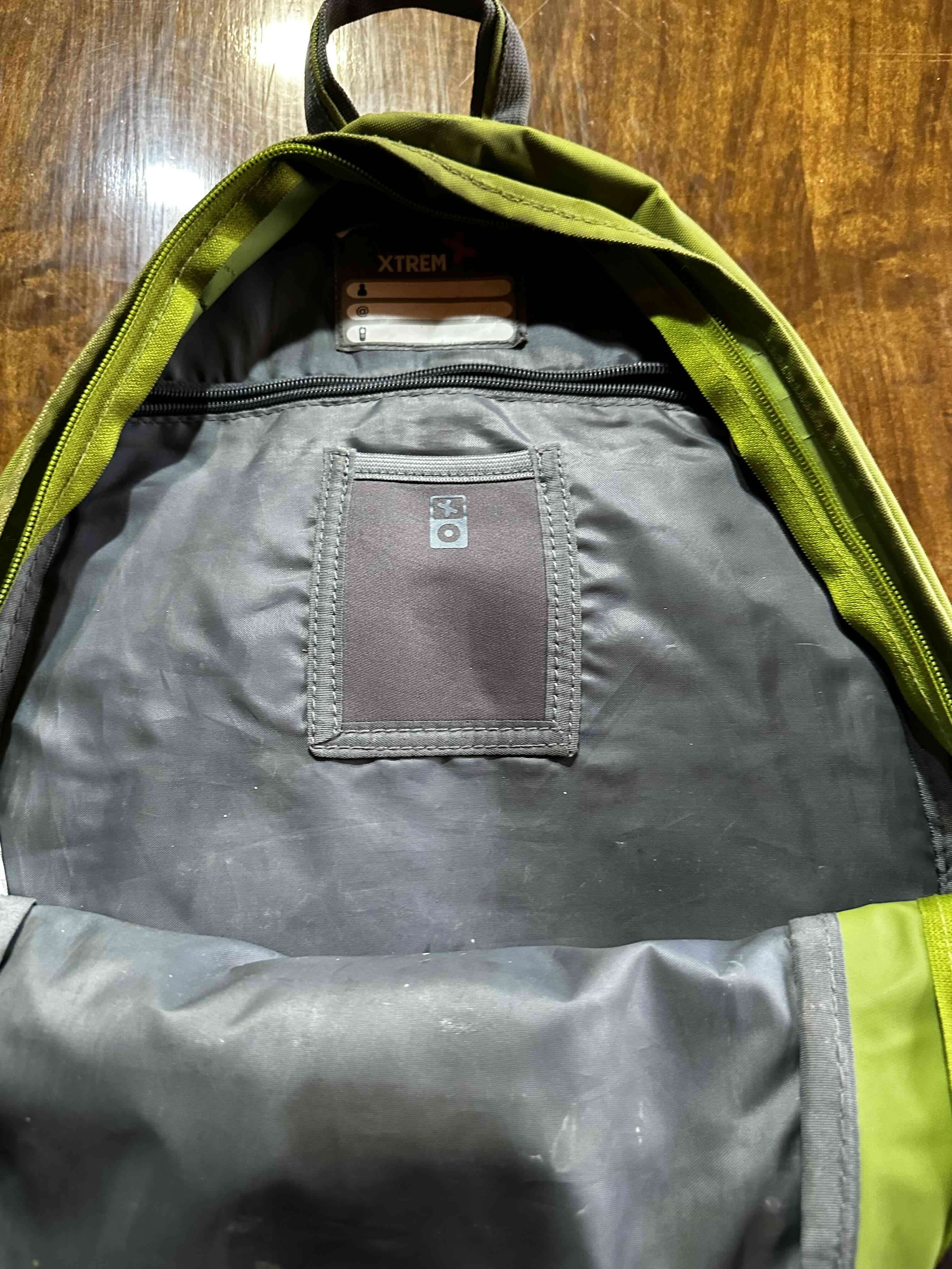 Mochila Xtrem floral verde - miniatura 3