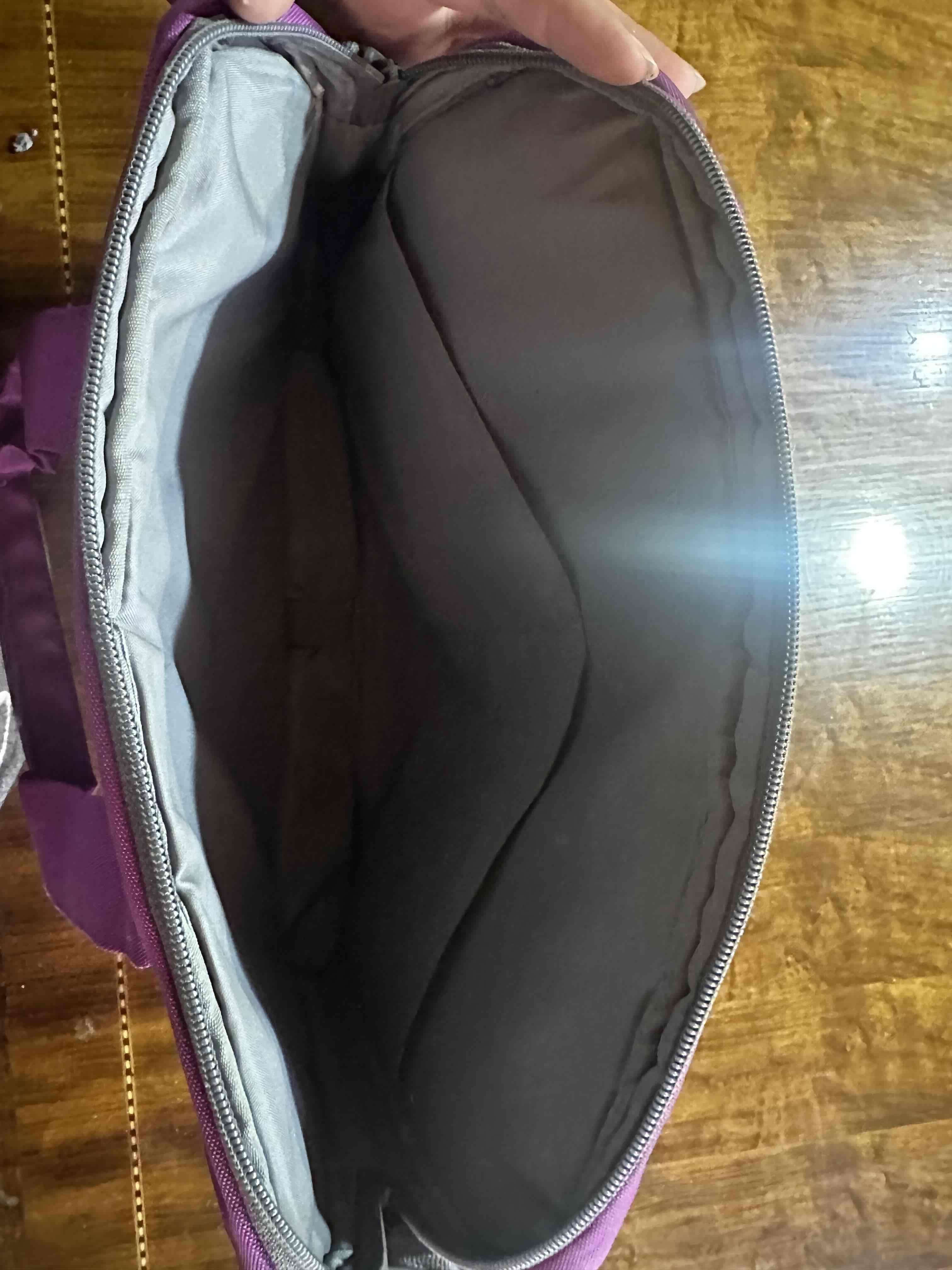 Maletín morado para portátil - miniatura 2