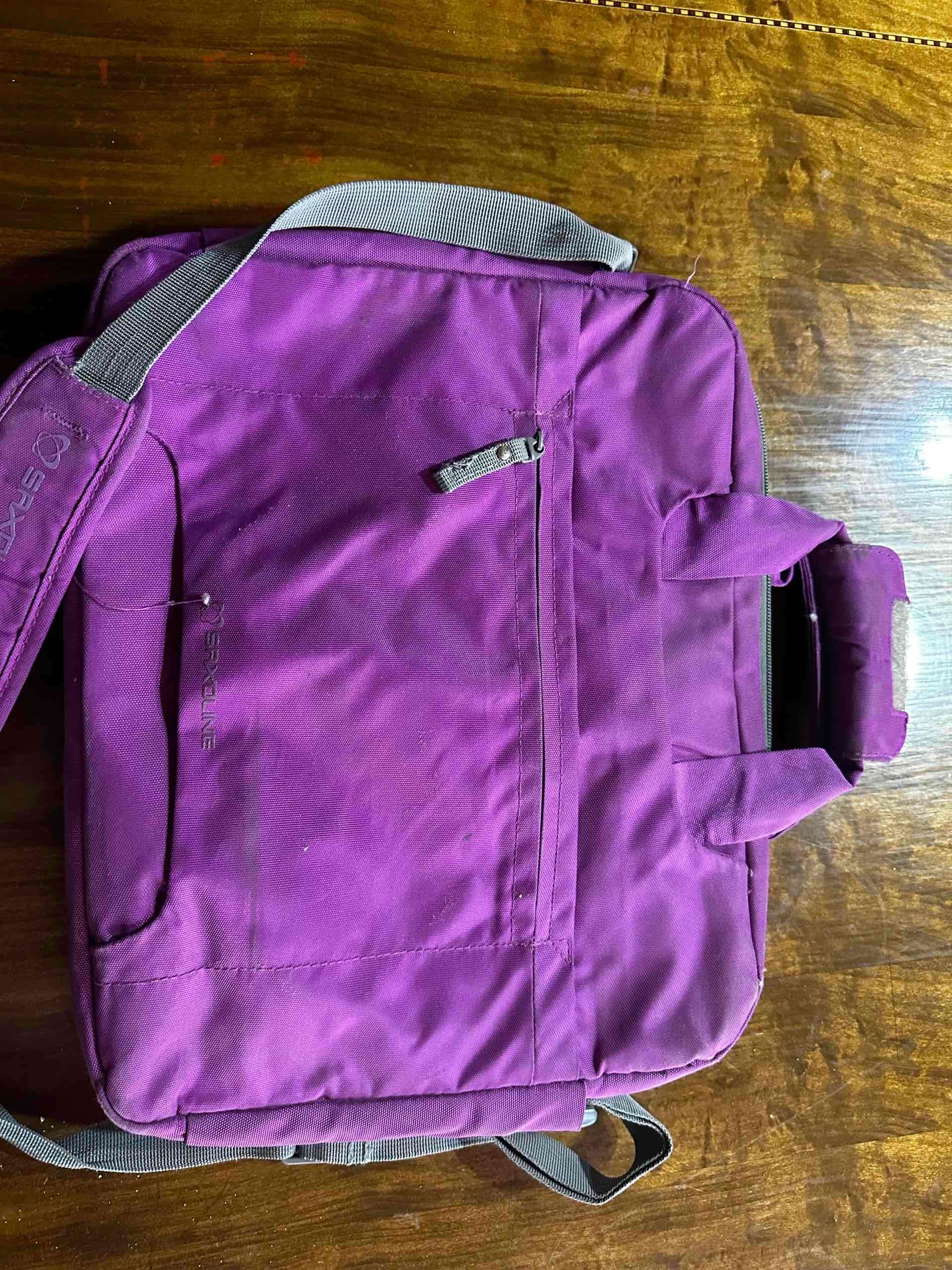 Maletín morado para portátil - miniatura 3