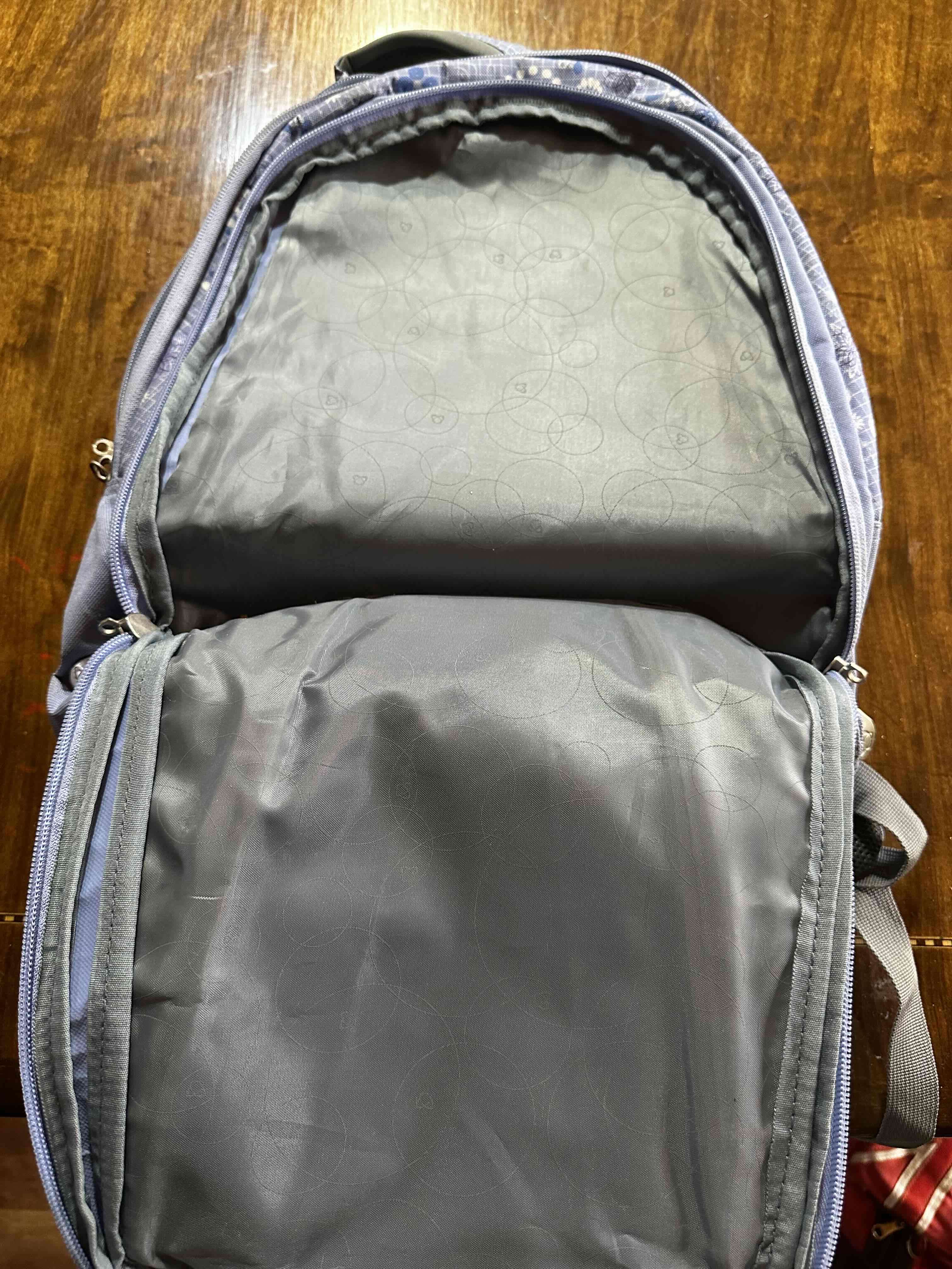 Mochila azul Saxoline - miniatura 2