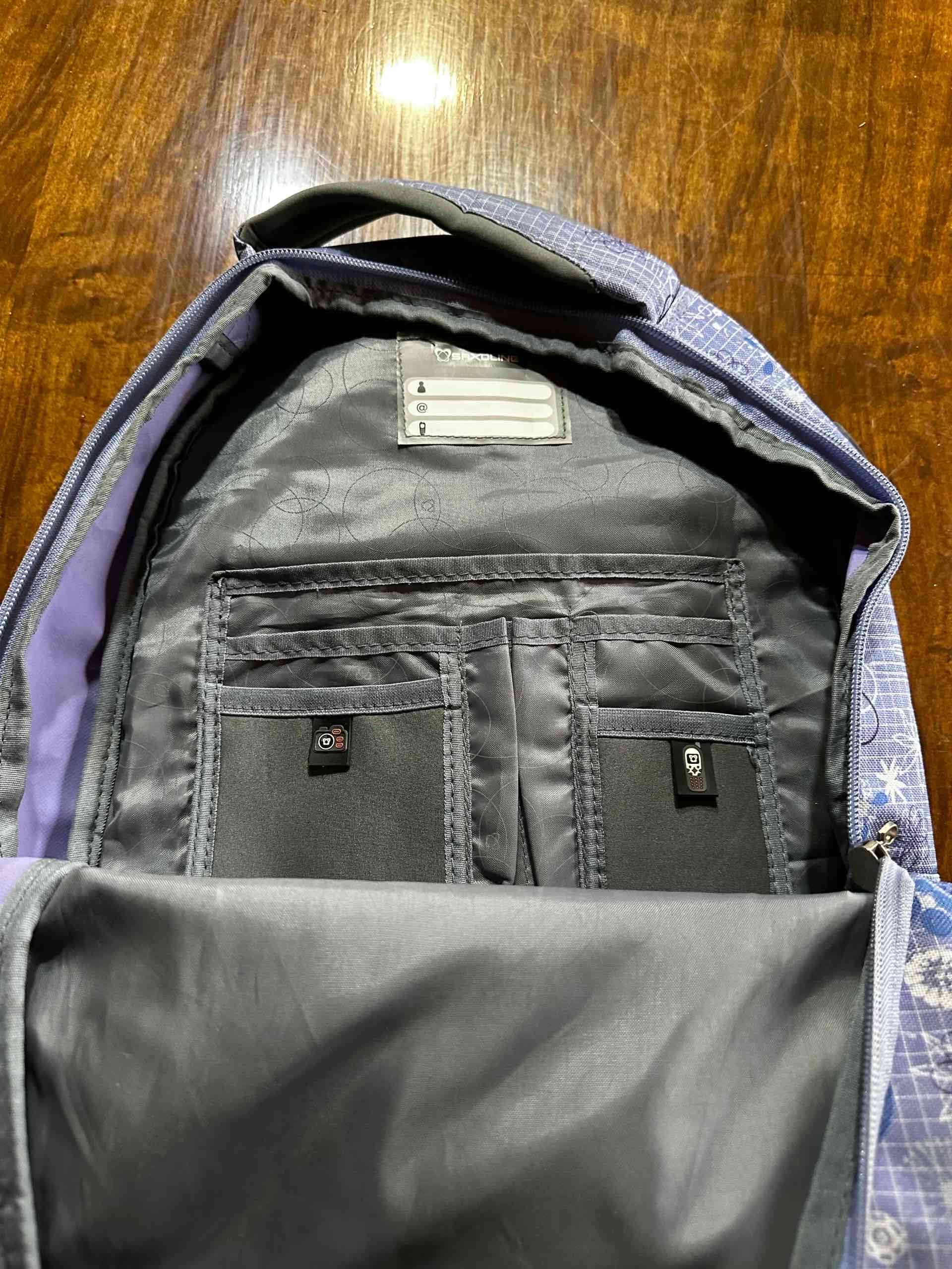 Mochila azul Saxoline - miniatura 3