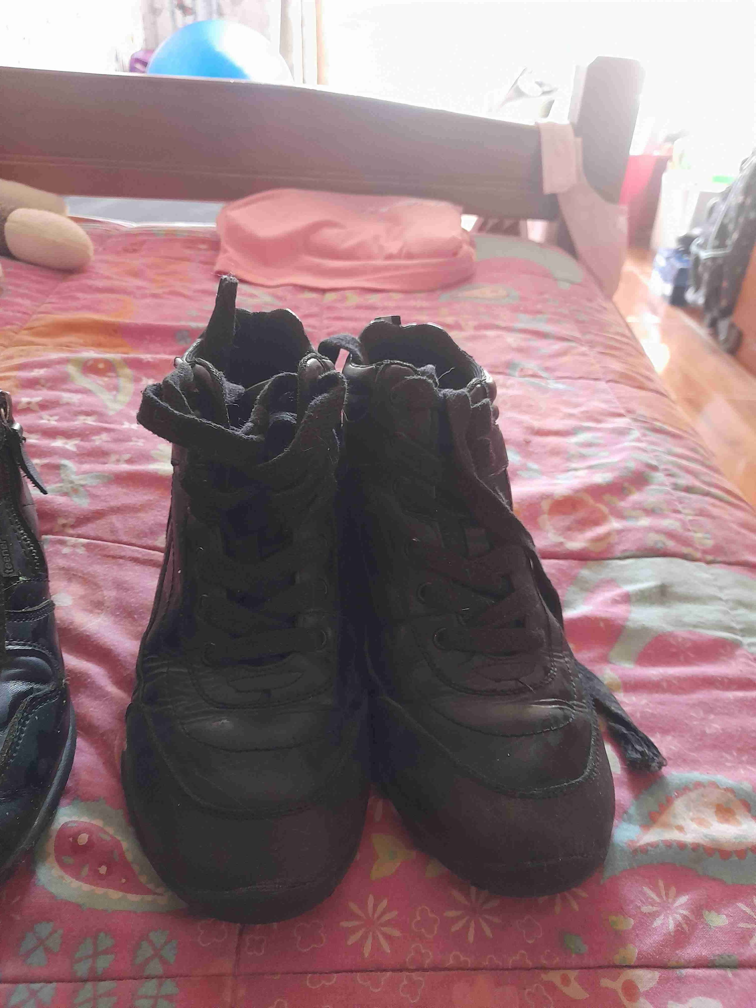 Zapatos Mary Jane negros para niña - miniatura 2