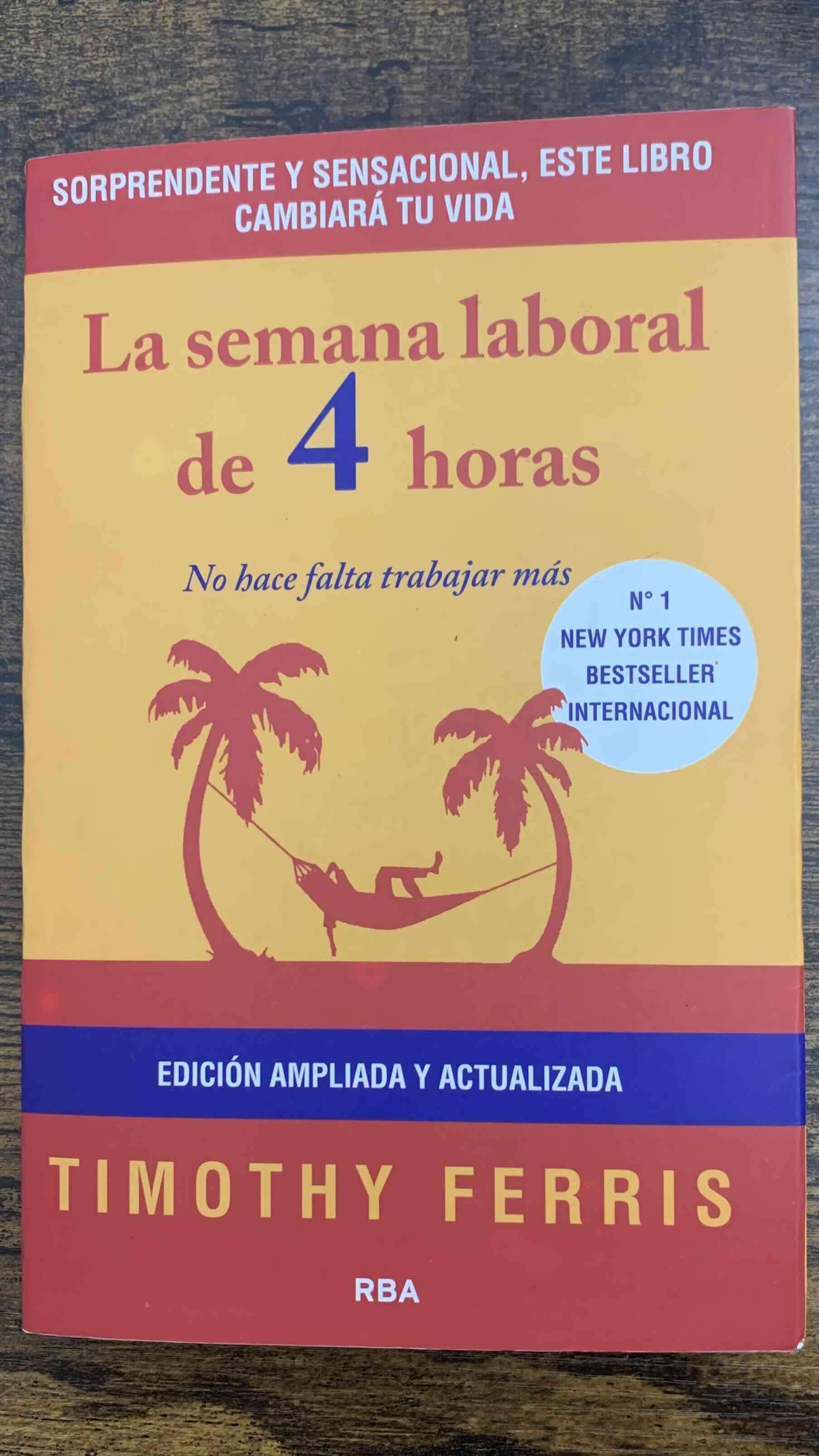 Libro La semana laboral de 4 horas