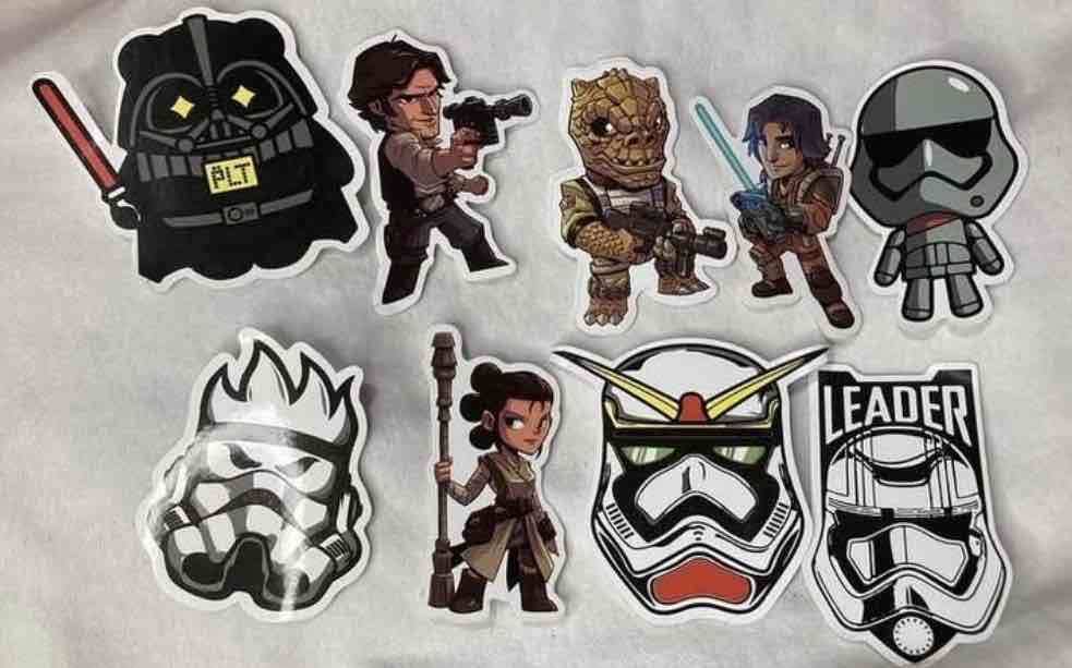 Set de stickers Star Wars - miniatura 3