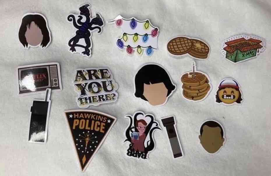Set de stickers Stranger Things - miniatura 2