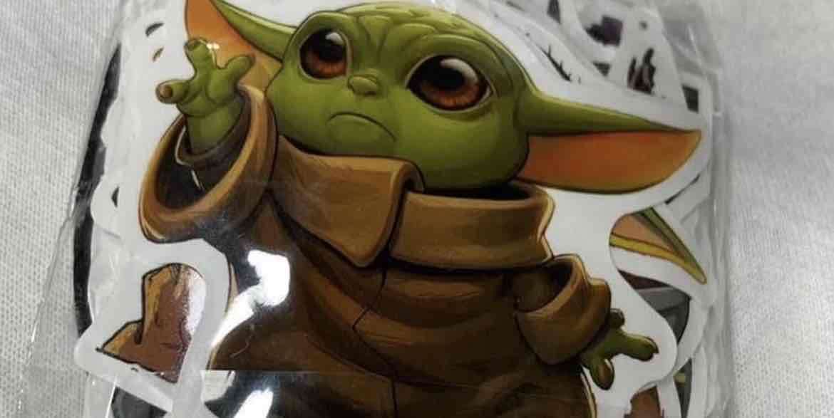 Stickers de Baby Yoda