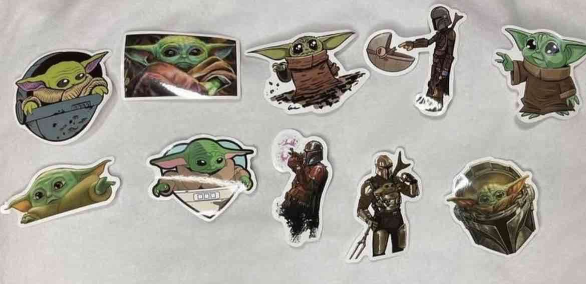 Stickers de Baby Yoda - miniatura 2