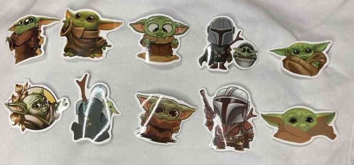 Stickers de Baby Yoda - miniatura 3