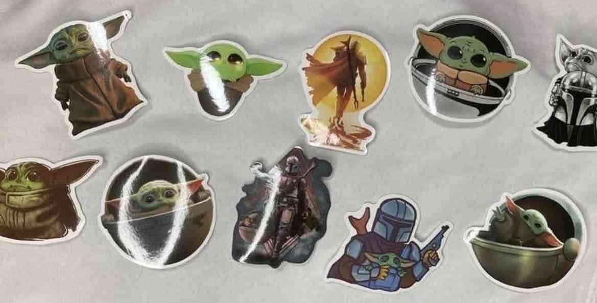 Stickers de Baby Yoda - miniatura 4