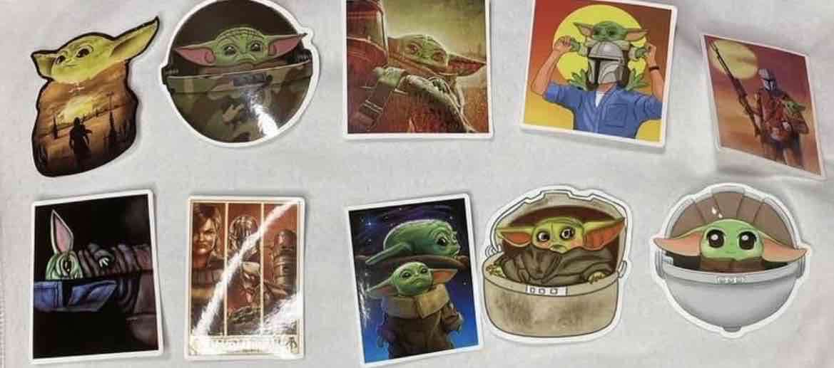 Stickers de Baby Yoda - miniatura 5