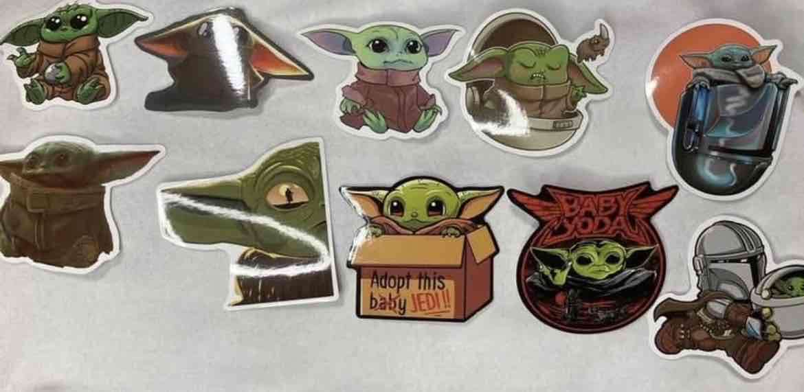 Stickers de Baby Yoda - miniatura 6