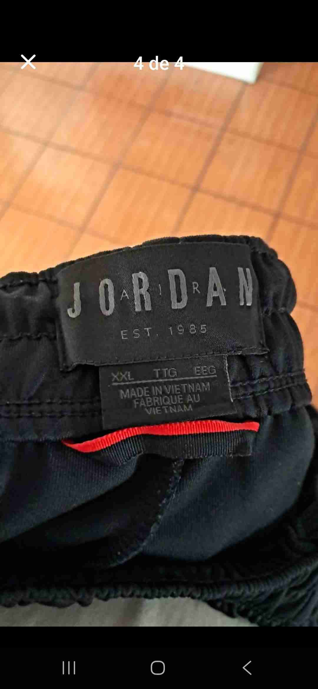 Pantalón deportivo negro Jordan - miniatura 3