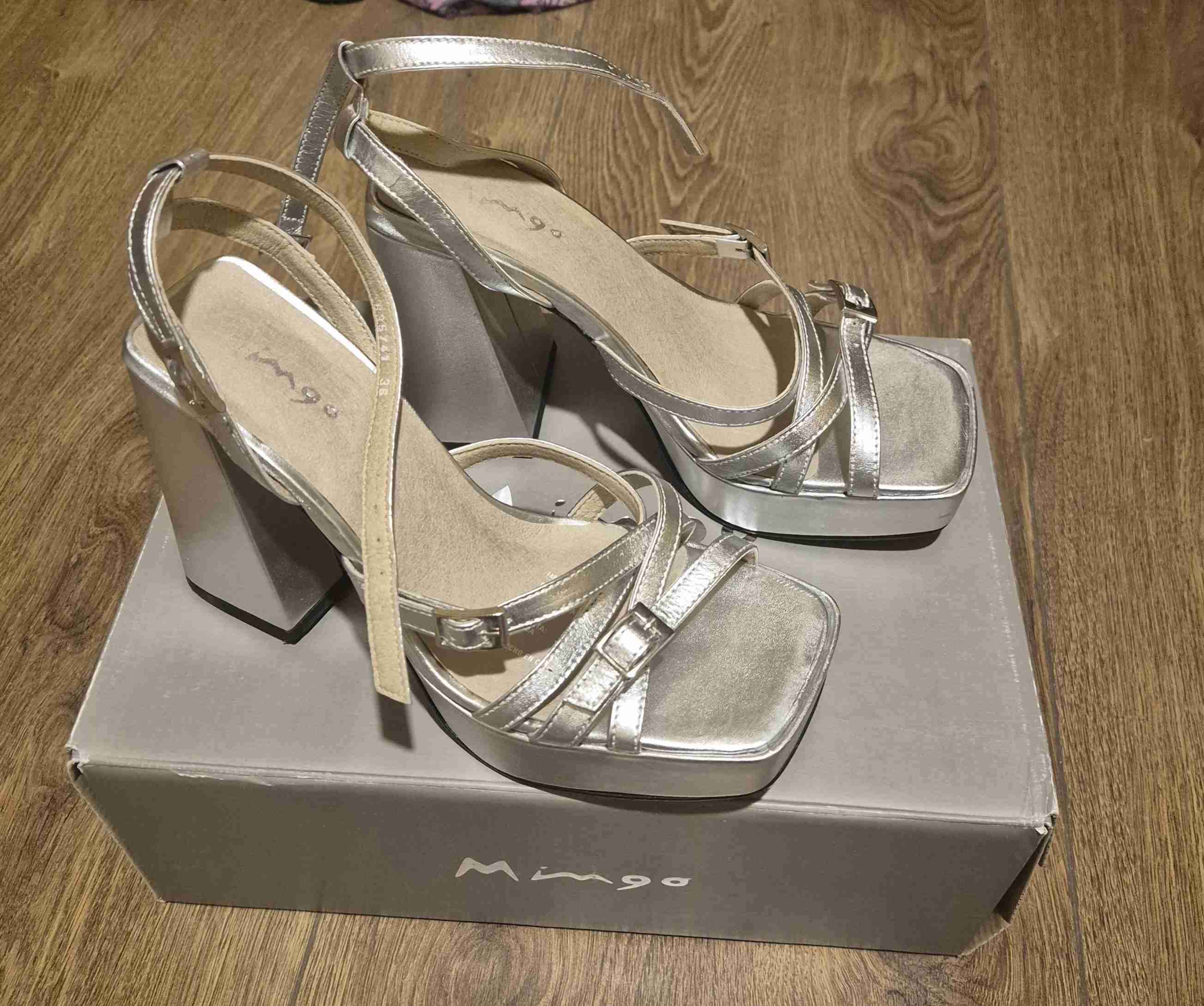 Sandalias color plata - miniatura 2