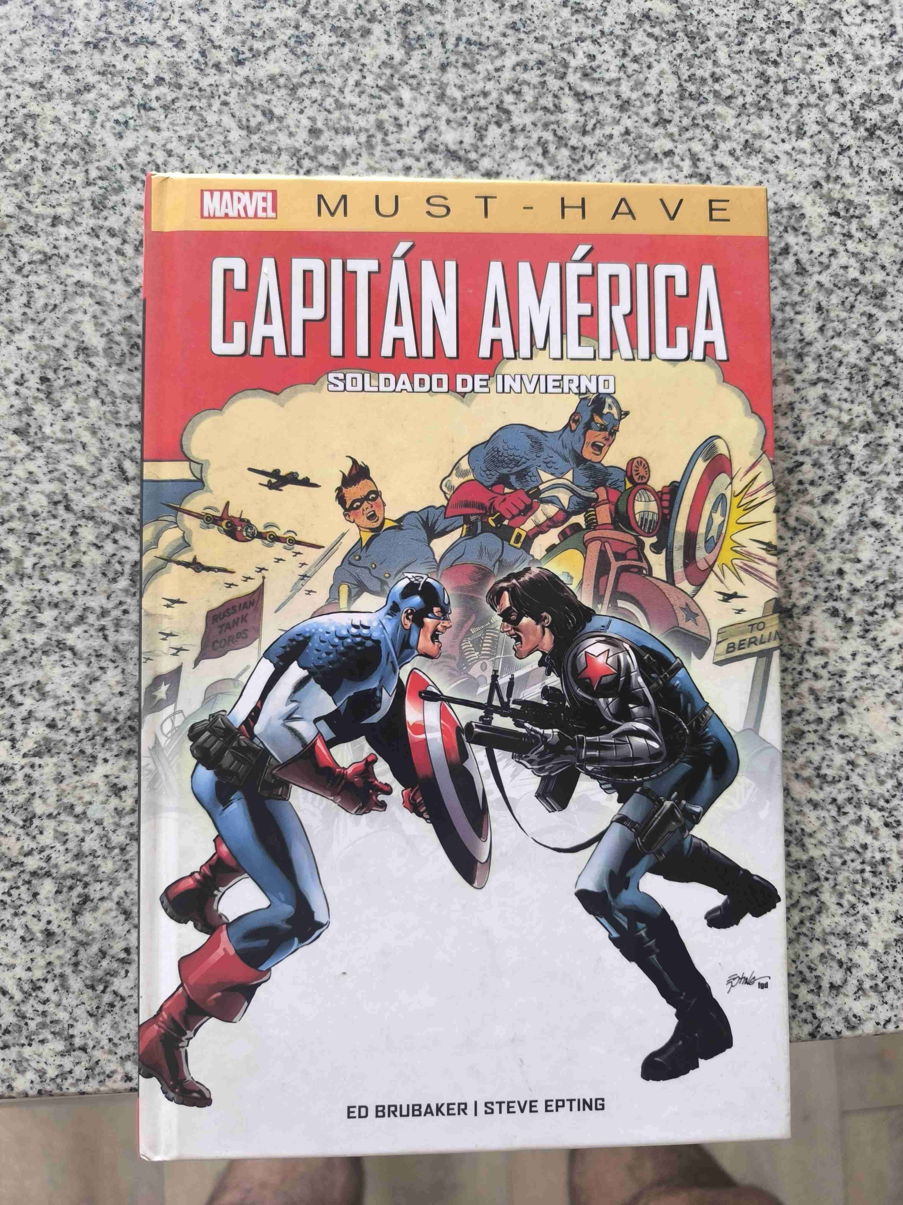 Cómic Capitán América: Soldado de Invierno