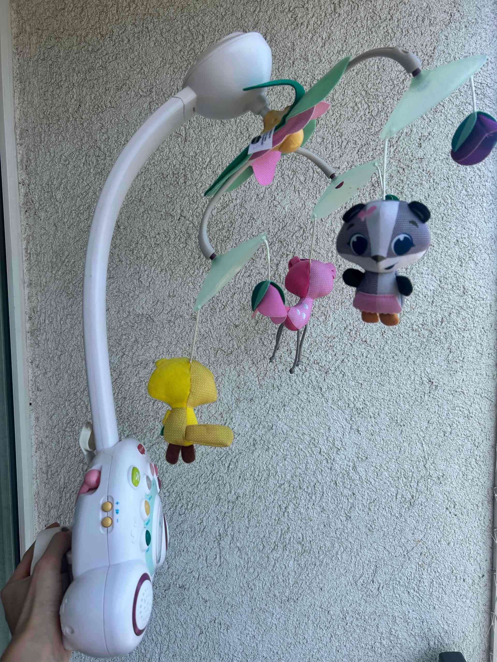 Móvil musical para cuna y radio portátil!