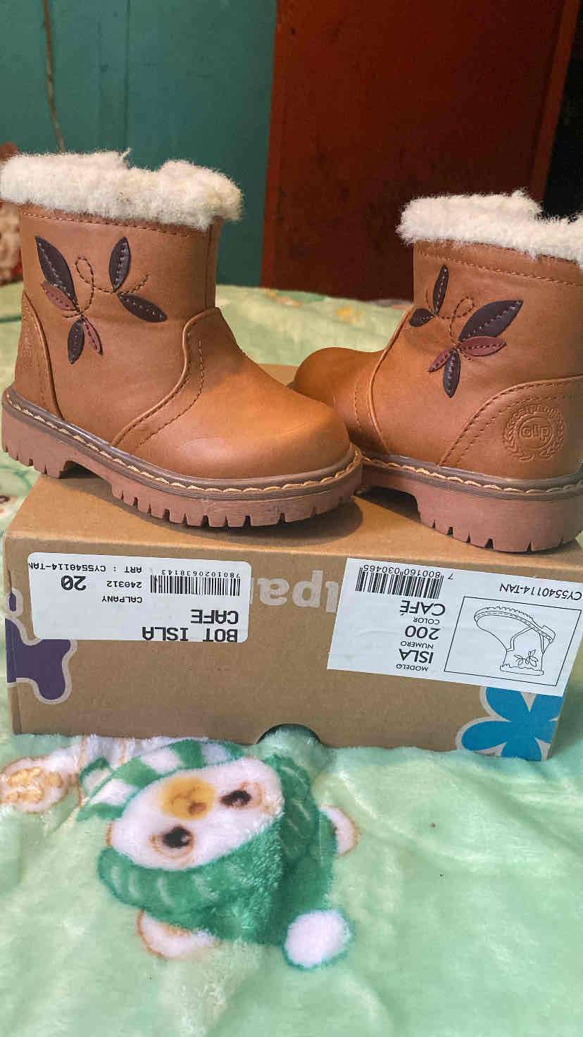 Botines de cuero con forro de lana - miniatura 2