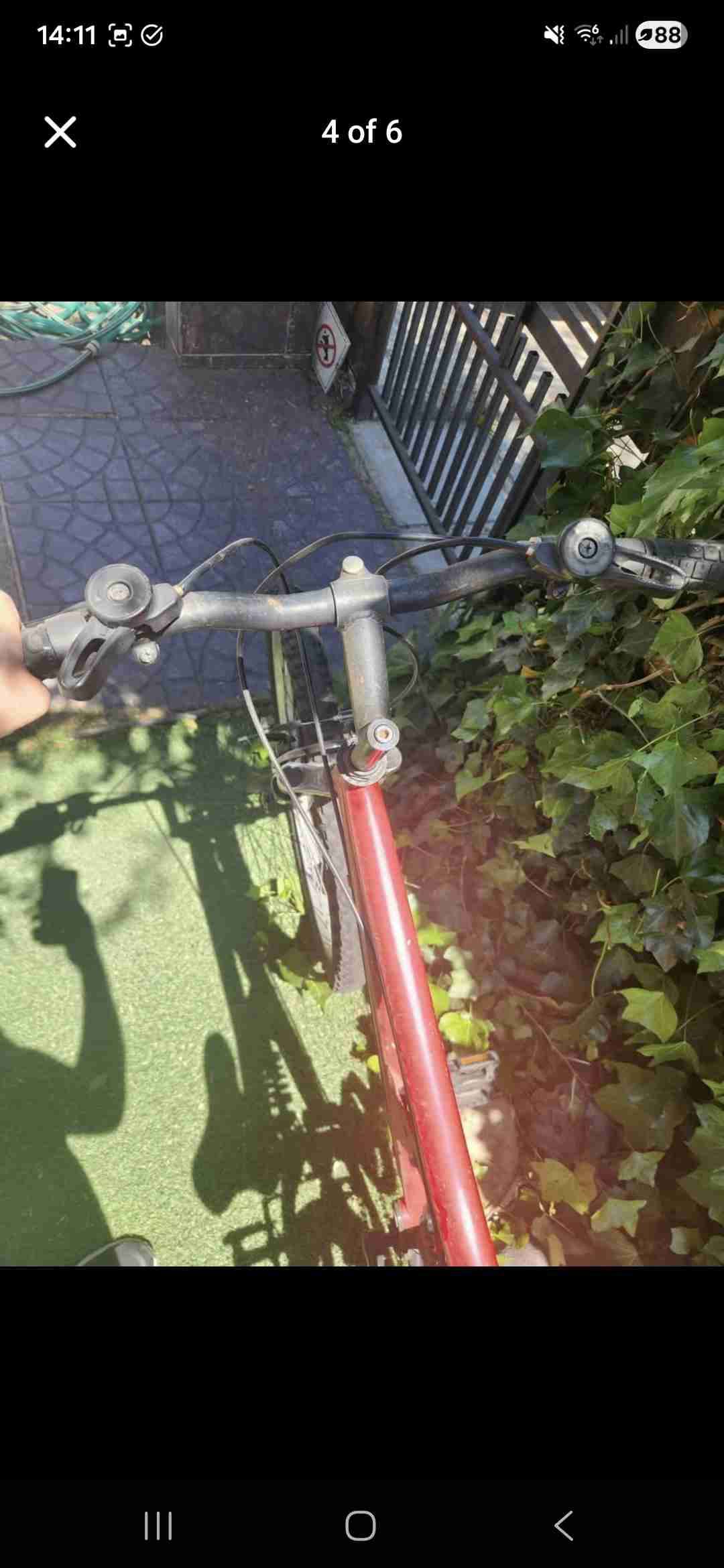 Bicicleta oOxford de montaña roja - miniatura 3