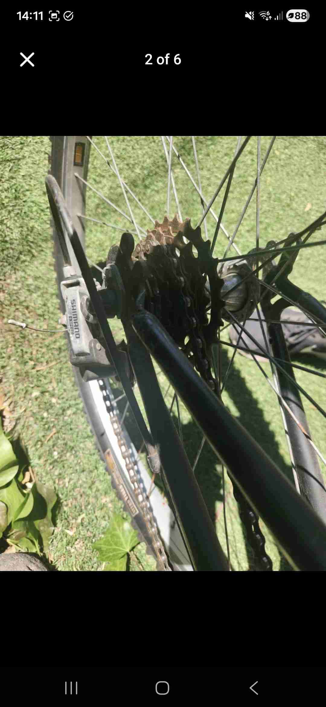 Bicicleta oOxford de montaña roja - miniatura 6