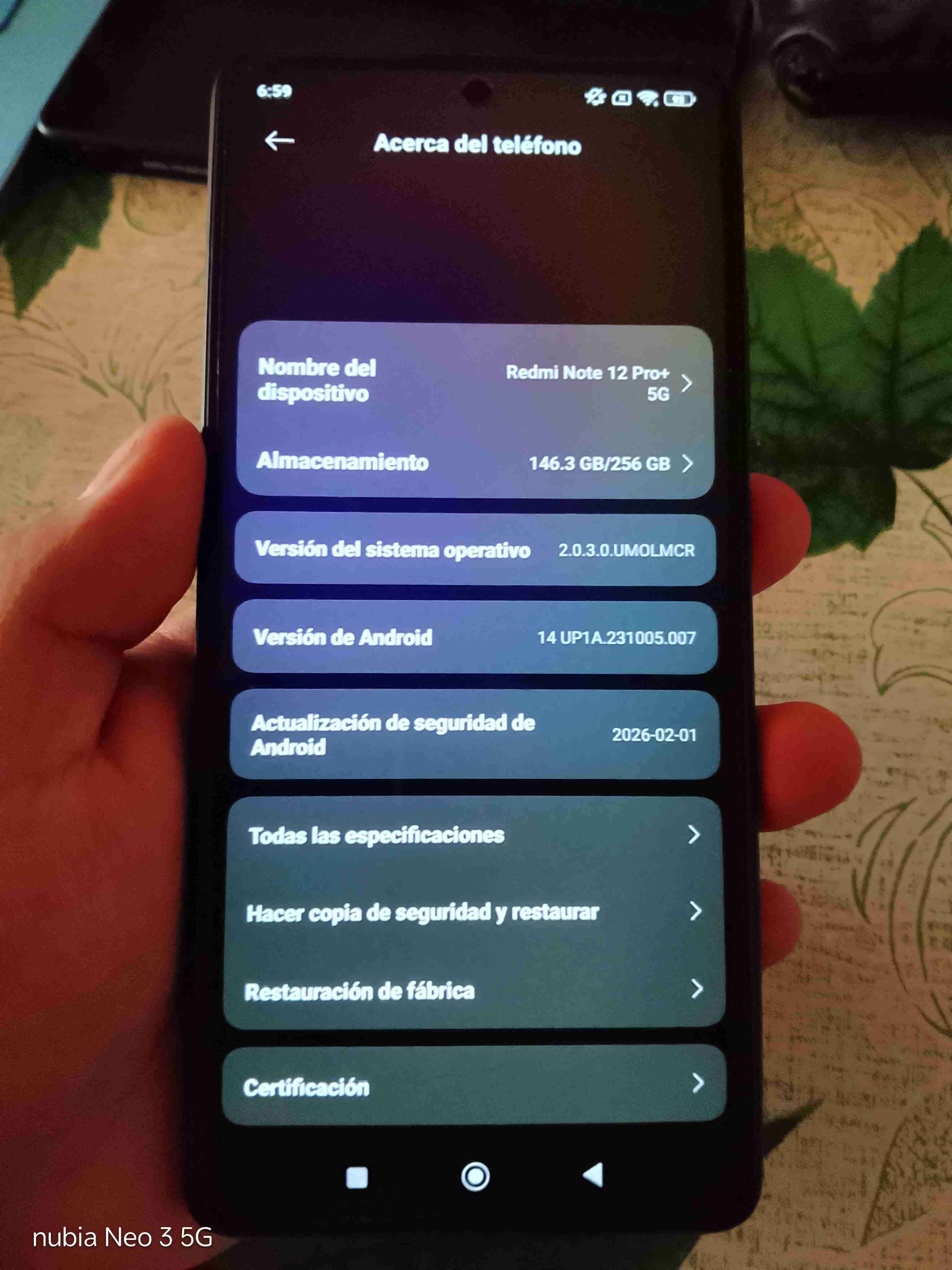 Redmi Note 12 pro Plus de 256gb - miniatura 2