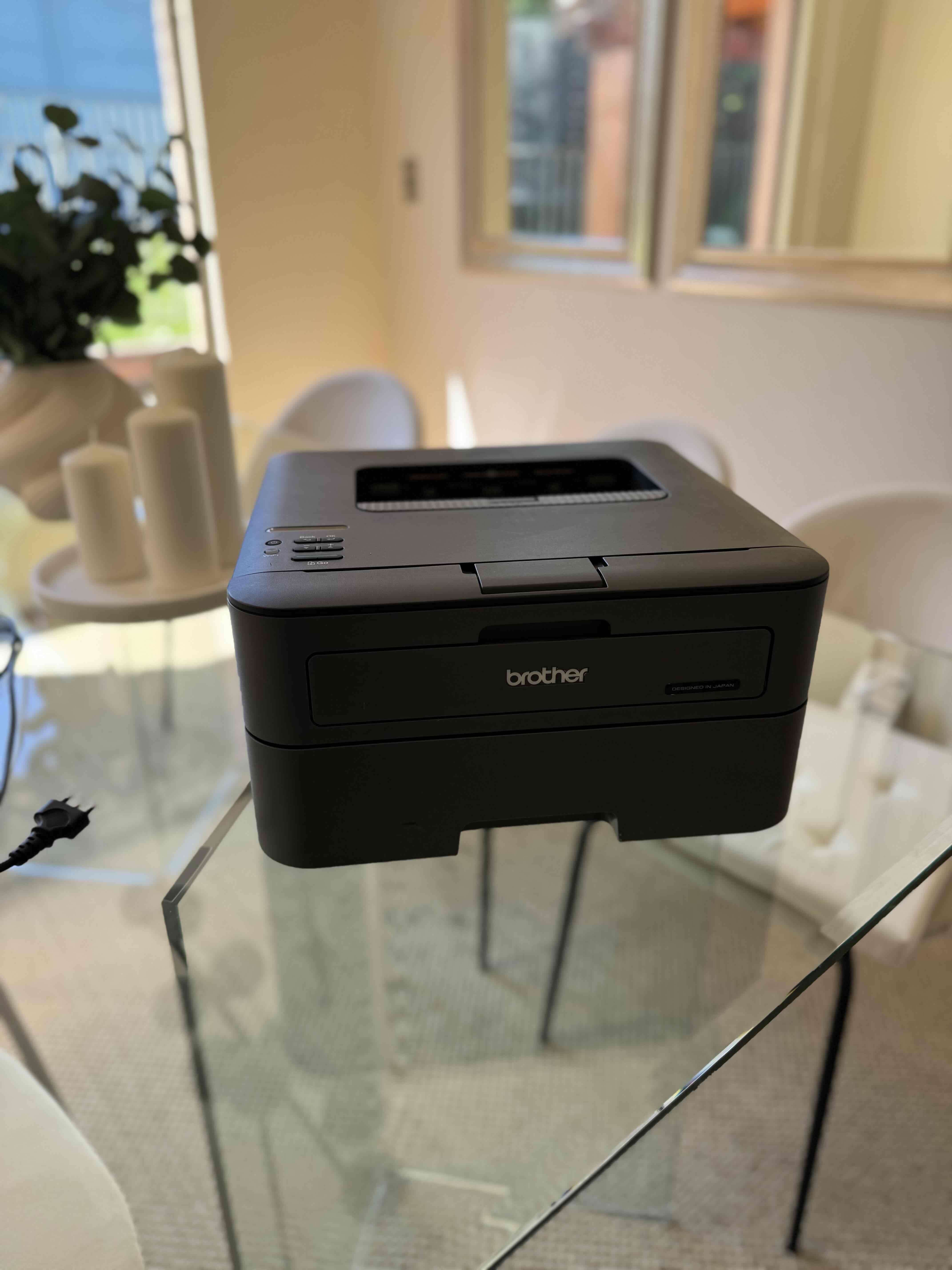 Impresora láser Brother negra