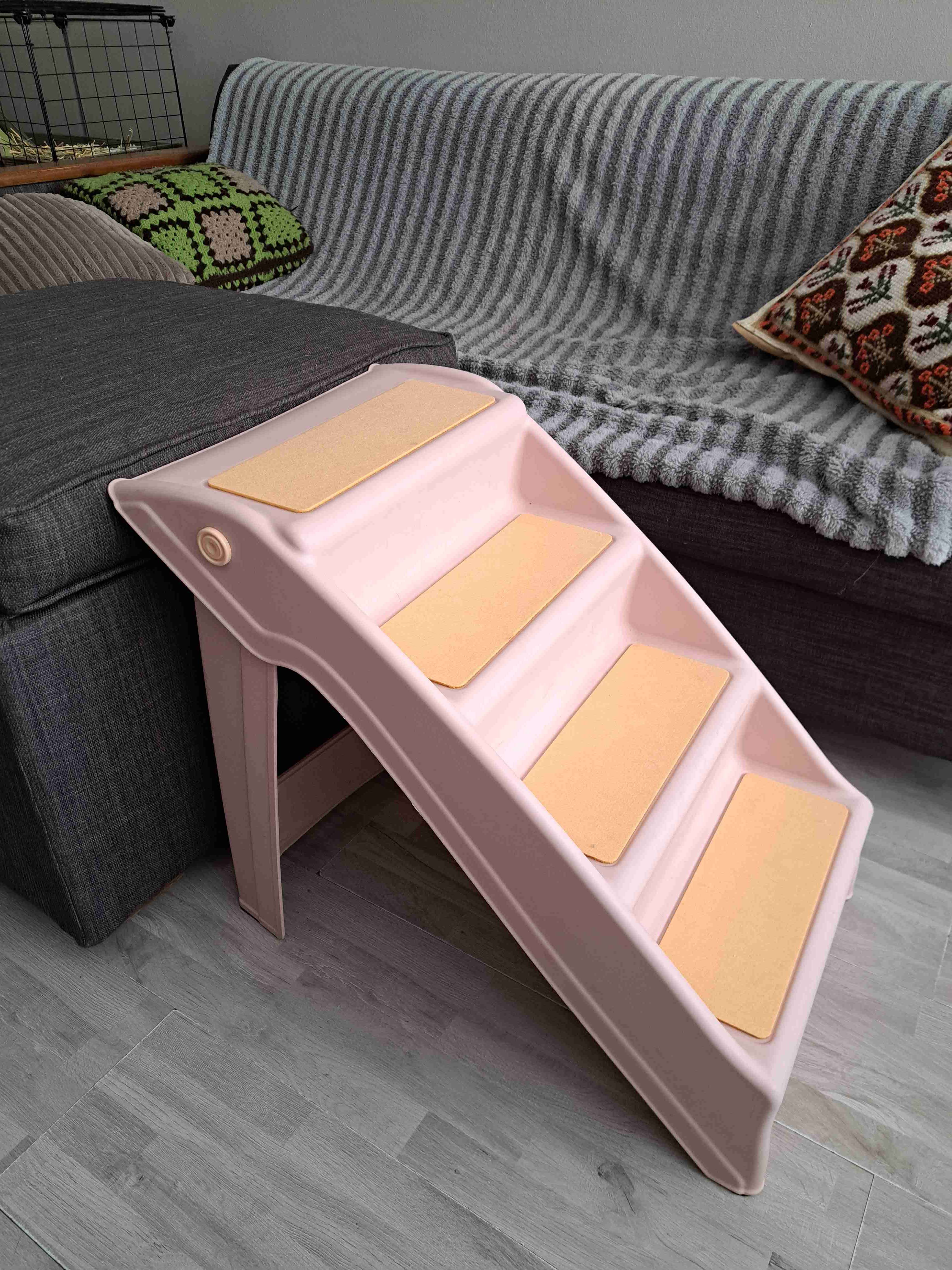 Escalera para mascotas plegable