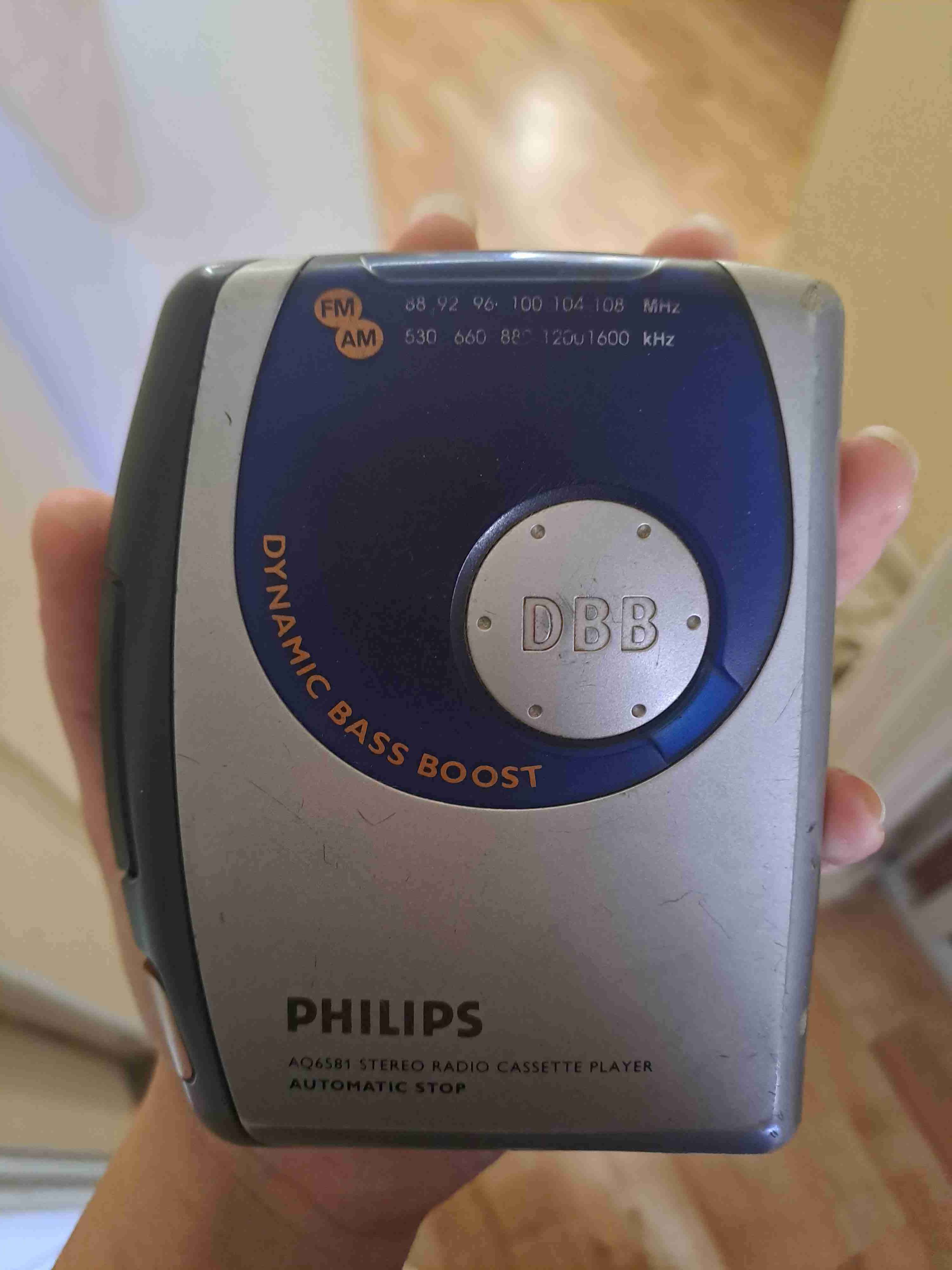 Radio cassette Philips Dynamic Bass
