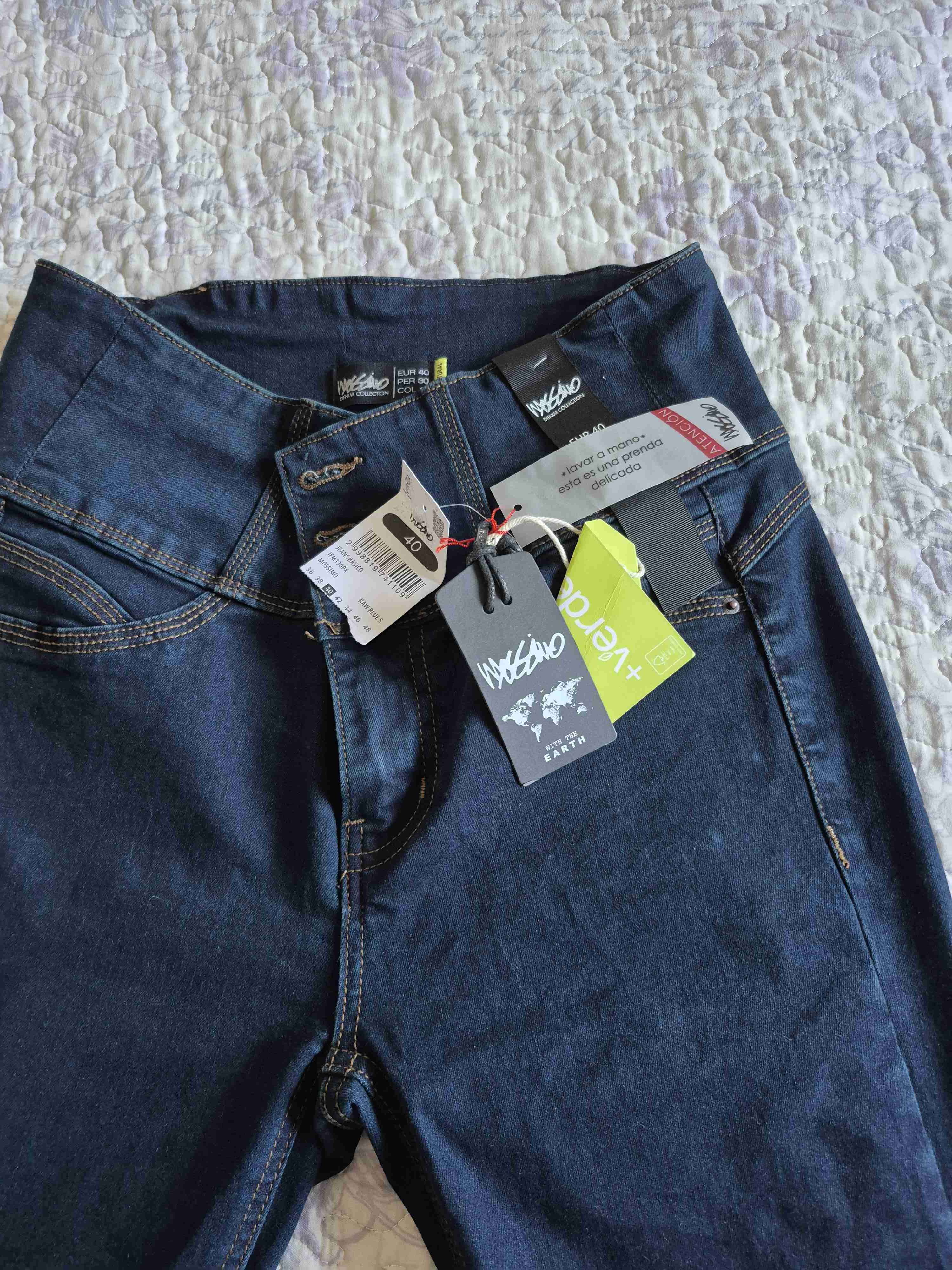 Jeans mujer azul oscuro Moschino